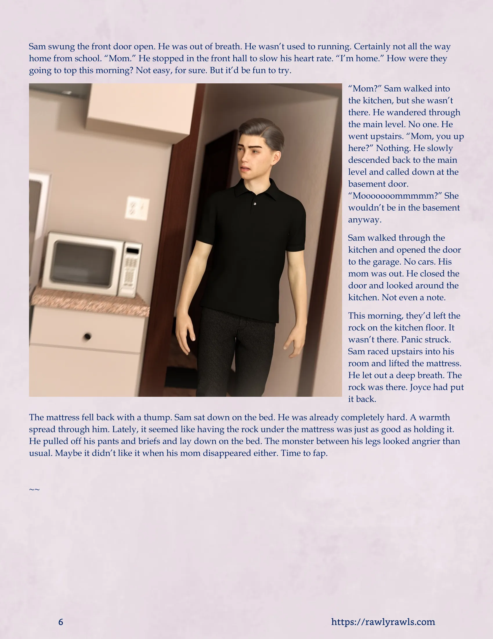 The Dark Stone [Redoxa – Rawly Rawls] - 2.1 . The Dark Stone - Chapter 2 Part 1 - Page 6