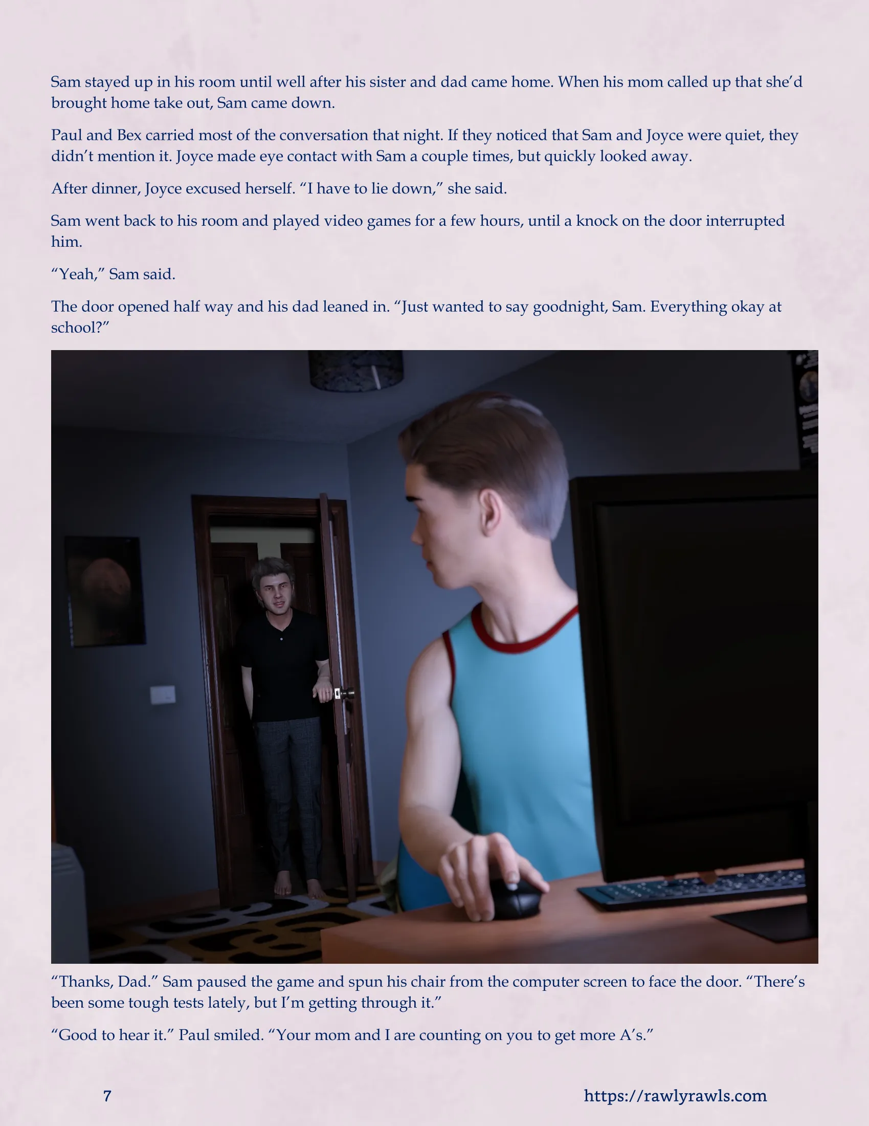 The Dark Stone [Redoxa – Rawly Rawls] - 2.1 . The Dark Stone - Chapter 2 Part 1 - Page 7