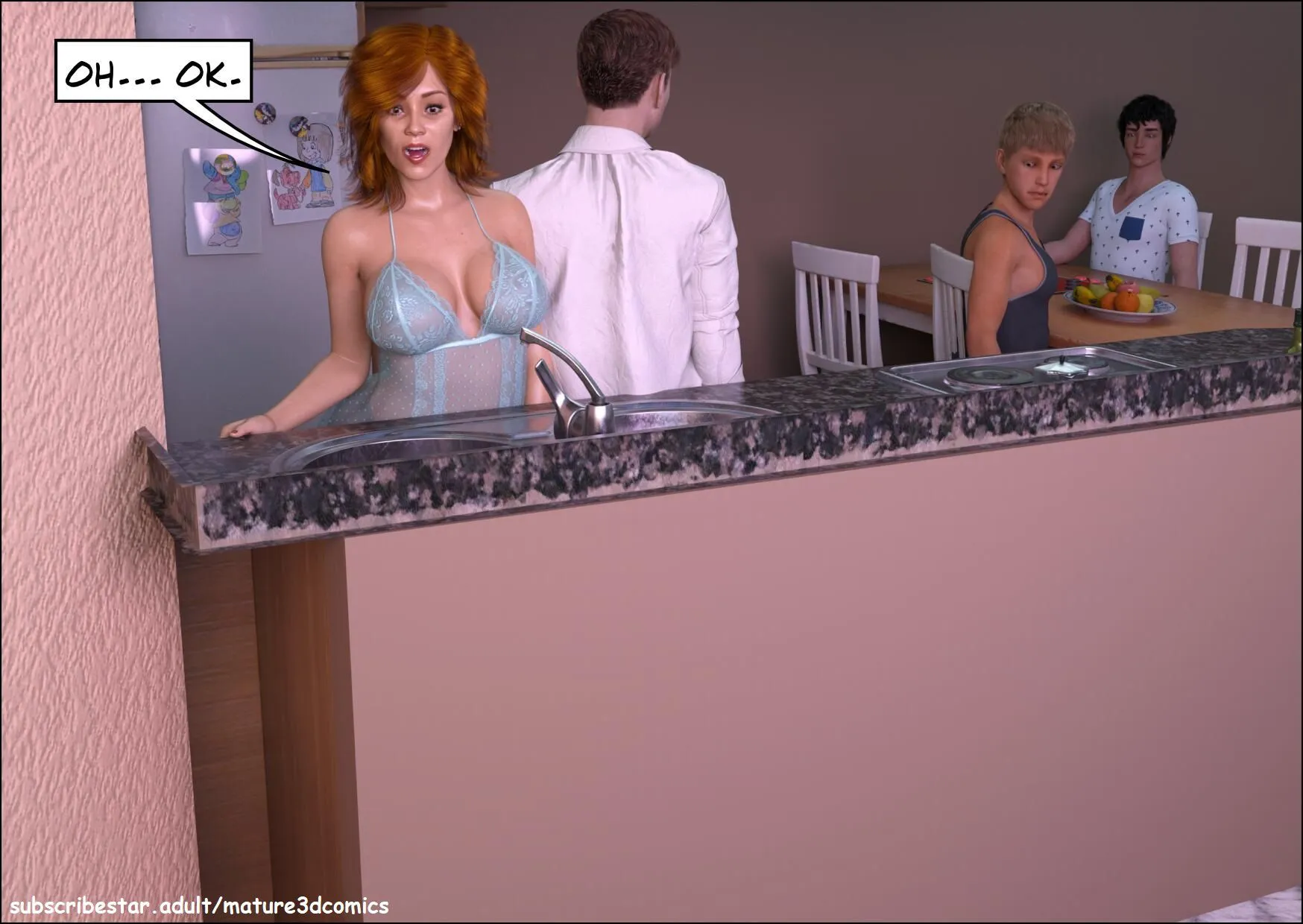 Aunt Elise - 6 . Aunt Elise - Chapter 6 [Mature3DComics] - Page 19