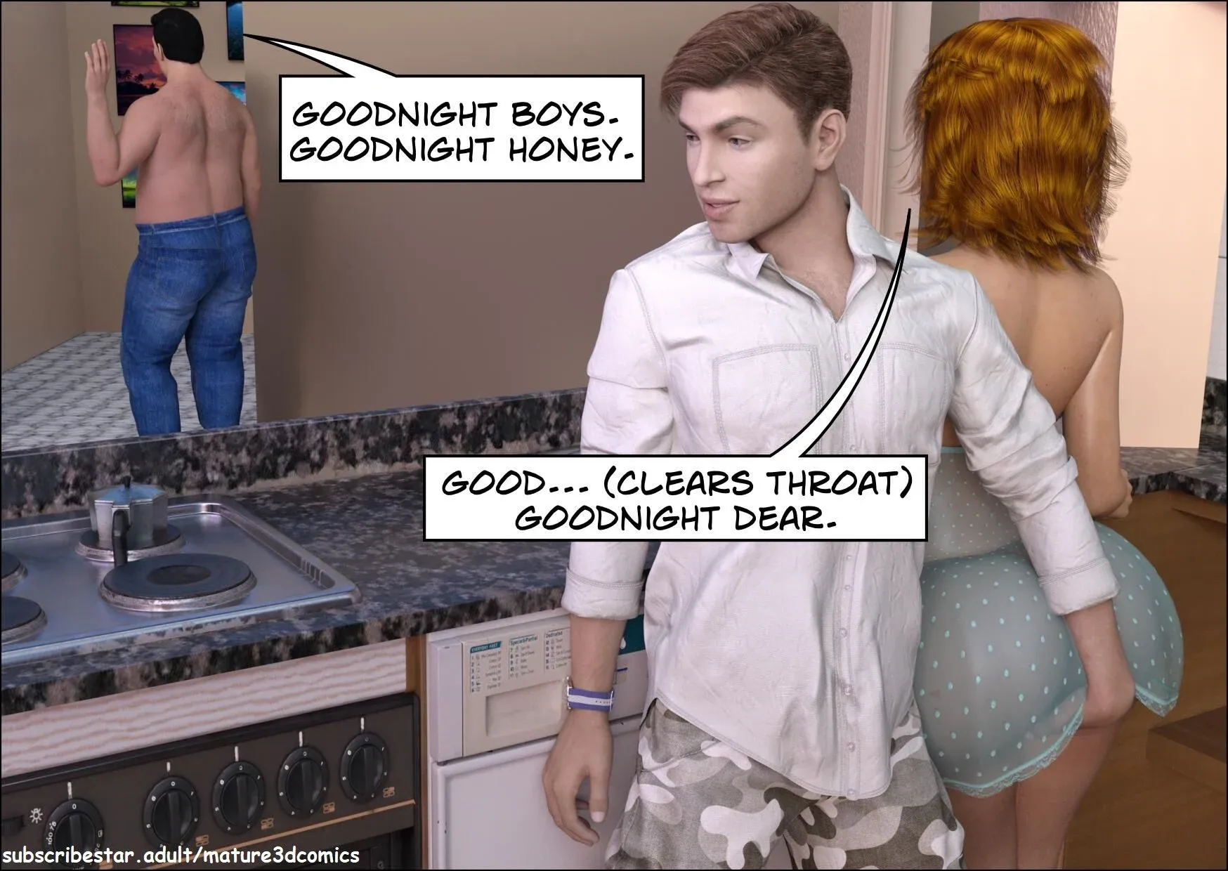 Aunt Elise - 6 . Aunt Elise - Chapter 6 [Mature3DComics] - Page 21