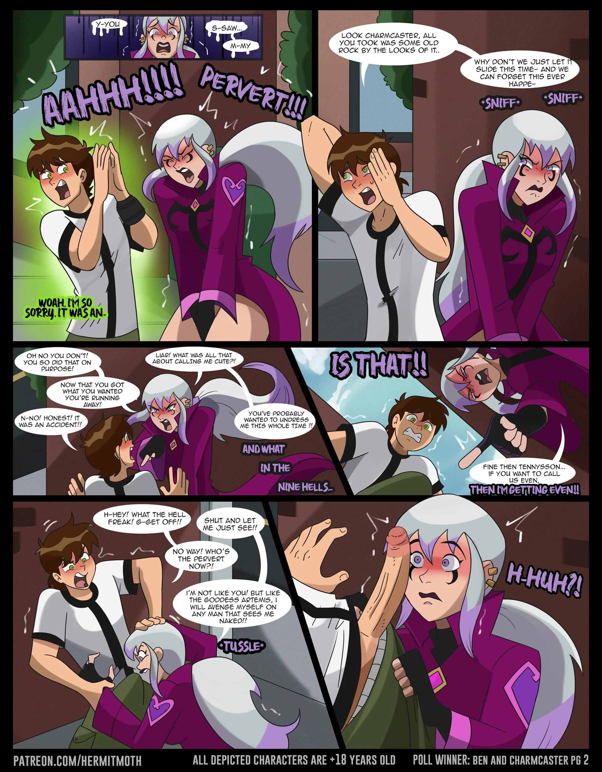 Future Ben And Charmcaster - Future Ben And Charmcaster (Ben 10) [Hermit Moth] - Page 2