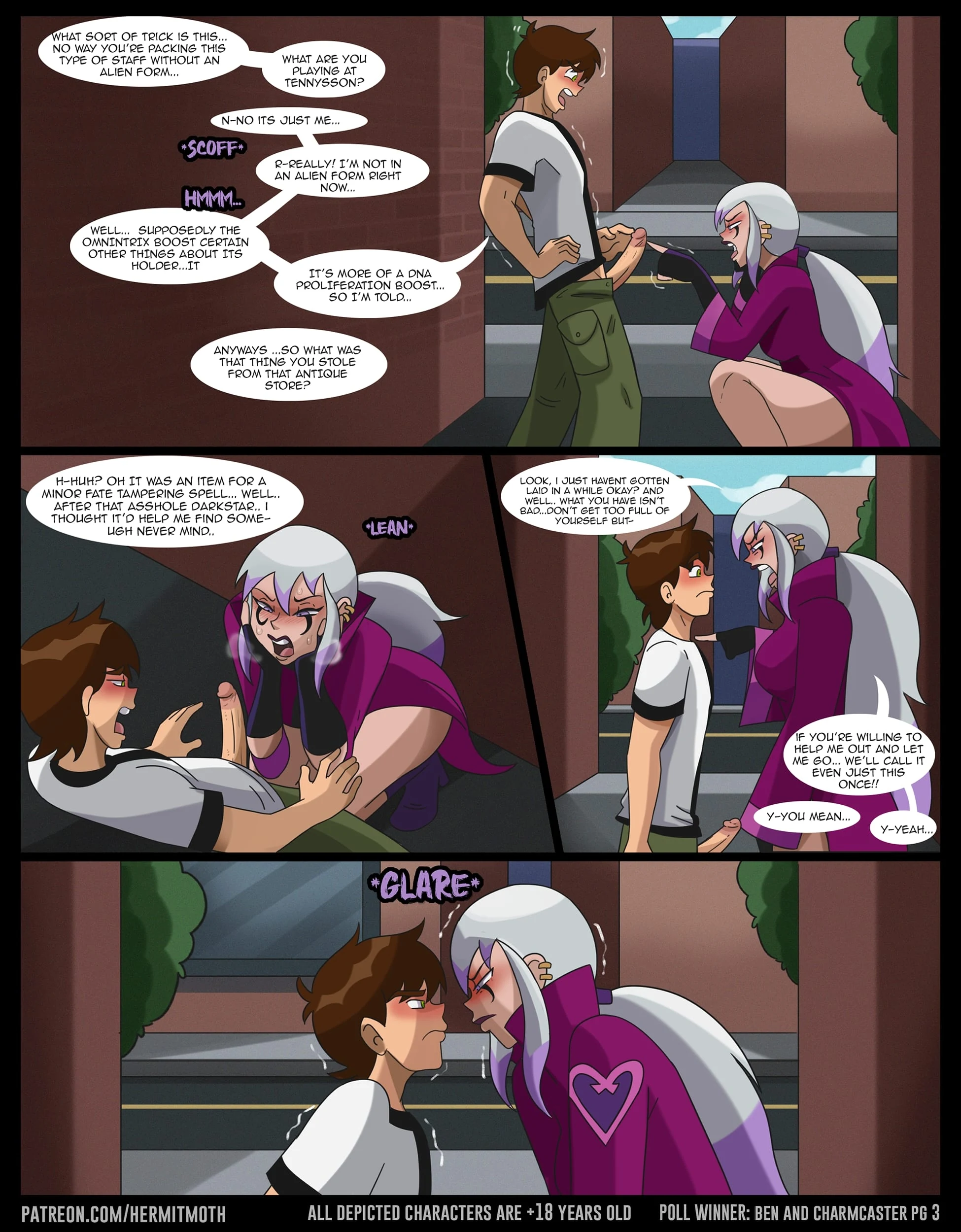 Future Ben And Charmcaster - Future Ben And Charmcaster (Ben 10) [Hermit Moth] - Page 3