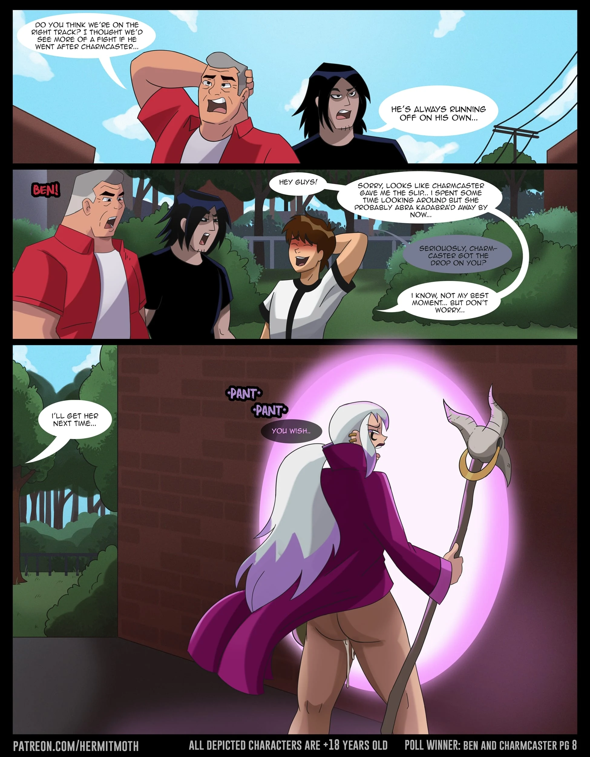 Future Ben And Charmcaster - Future Ben And Charmcaster (Ben 10) [Hermit Moth] - Page 8