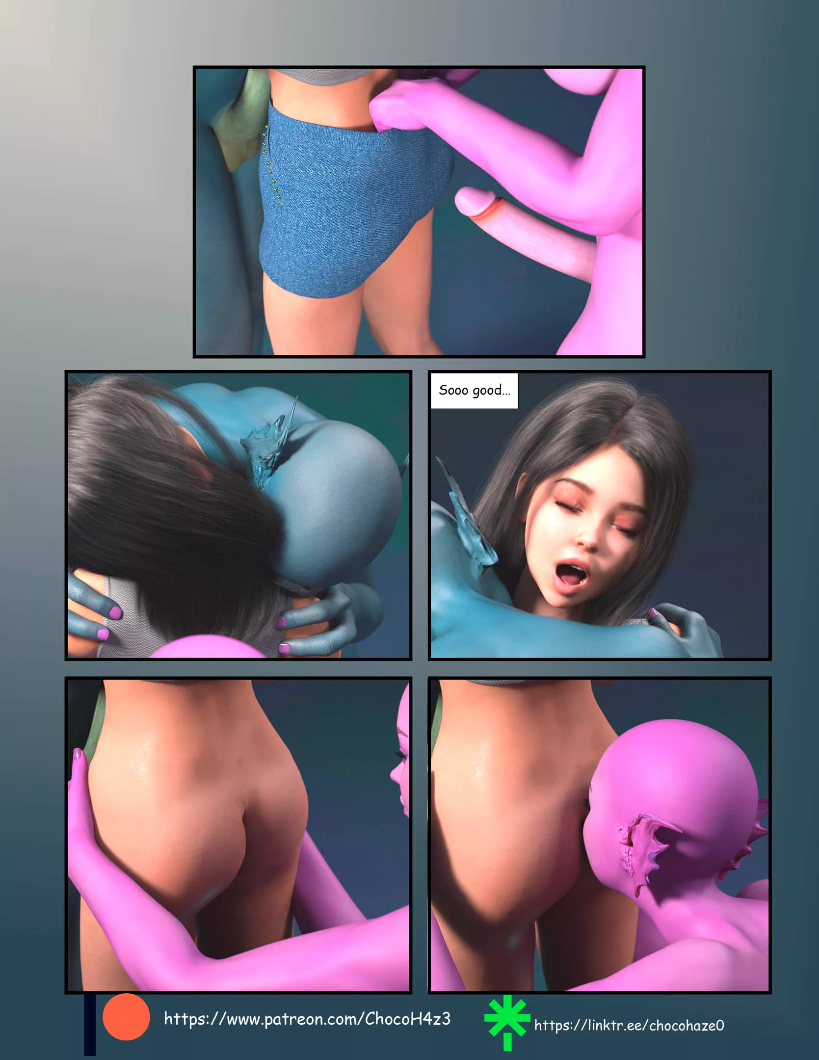 Futa Breeders From Outer Space [Chocohaze] - Futa Breeders From Outer Space - Page 84