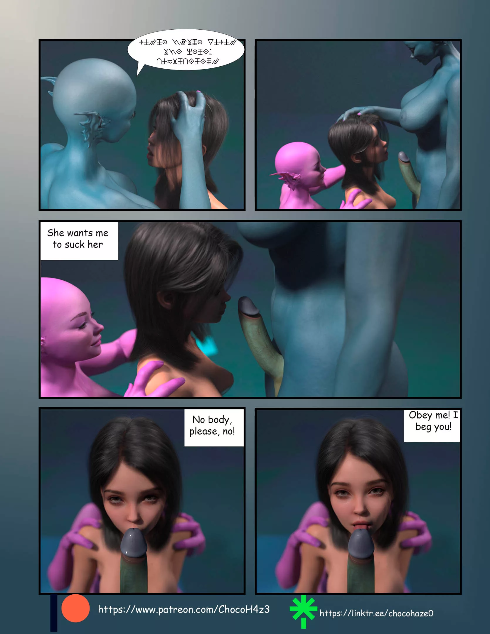 Futa Breeders From Outer Space [Chocohaze] - Futa Breeders From Outer Space - Page 86