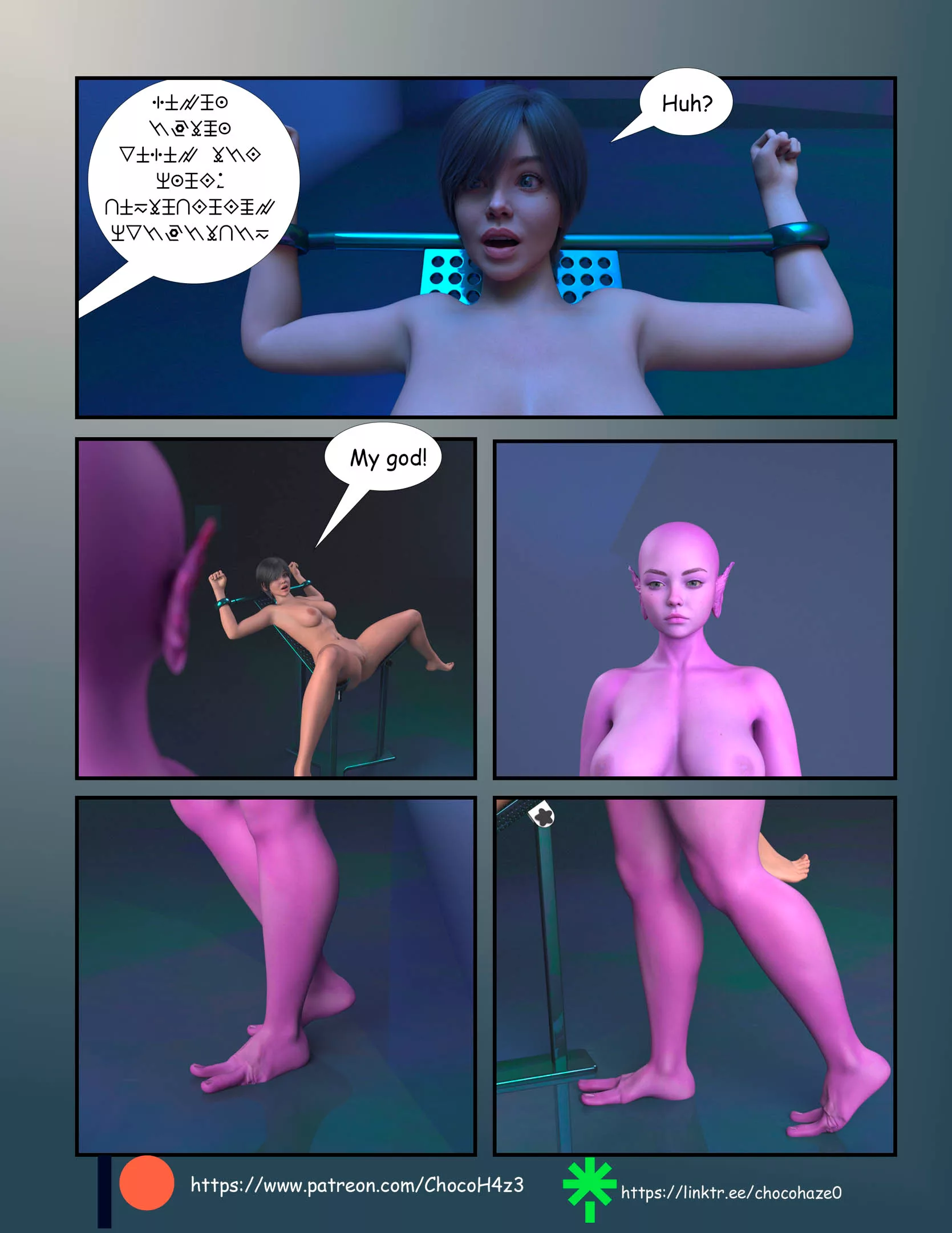 Futa Breeders From Outer Space [Chocohaze] - Futa Breeders From Outer Space - Page 9