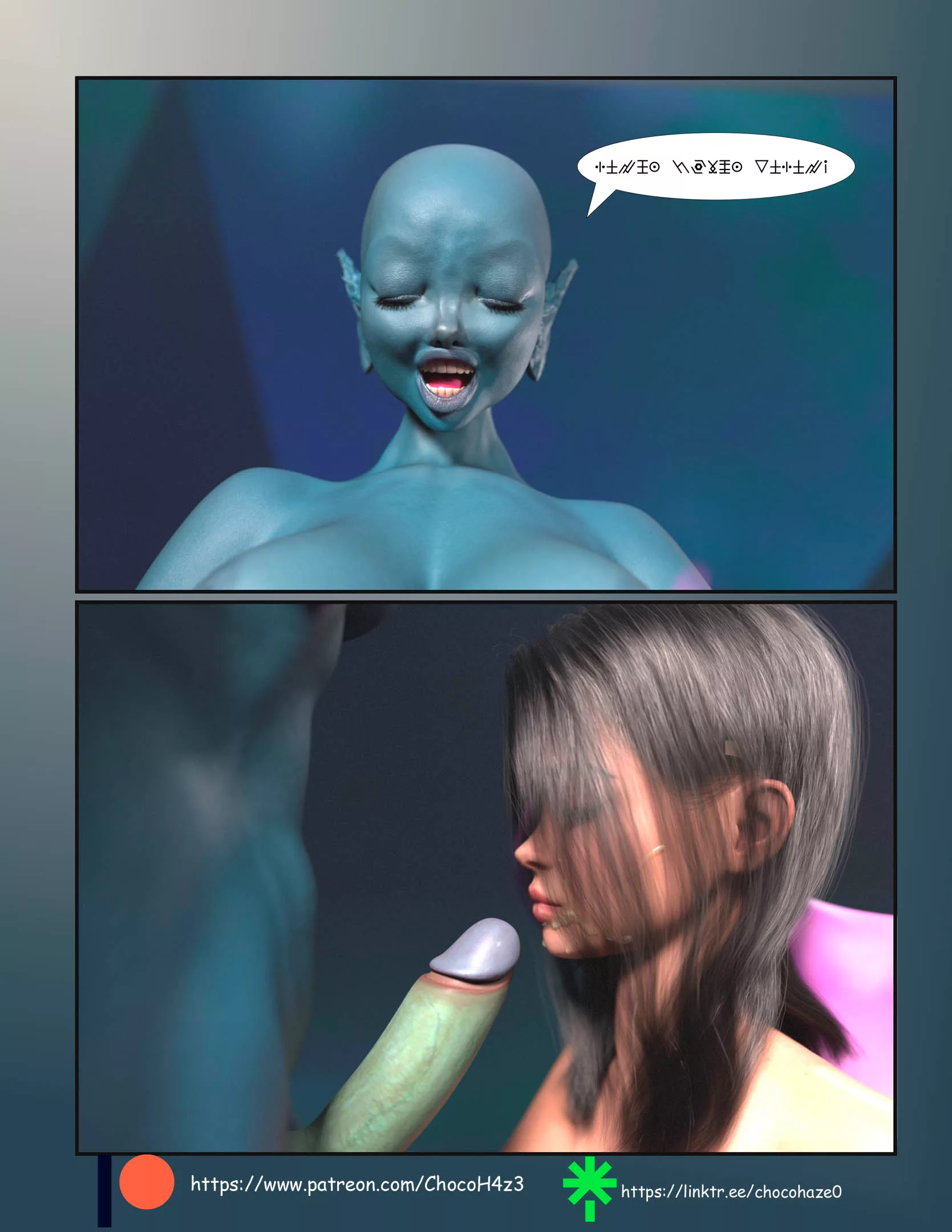 Futa Breeders From Outer Space [Chocohaze] - Futa Breeders From Outer Space - Page 91