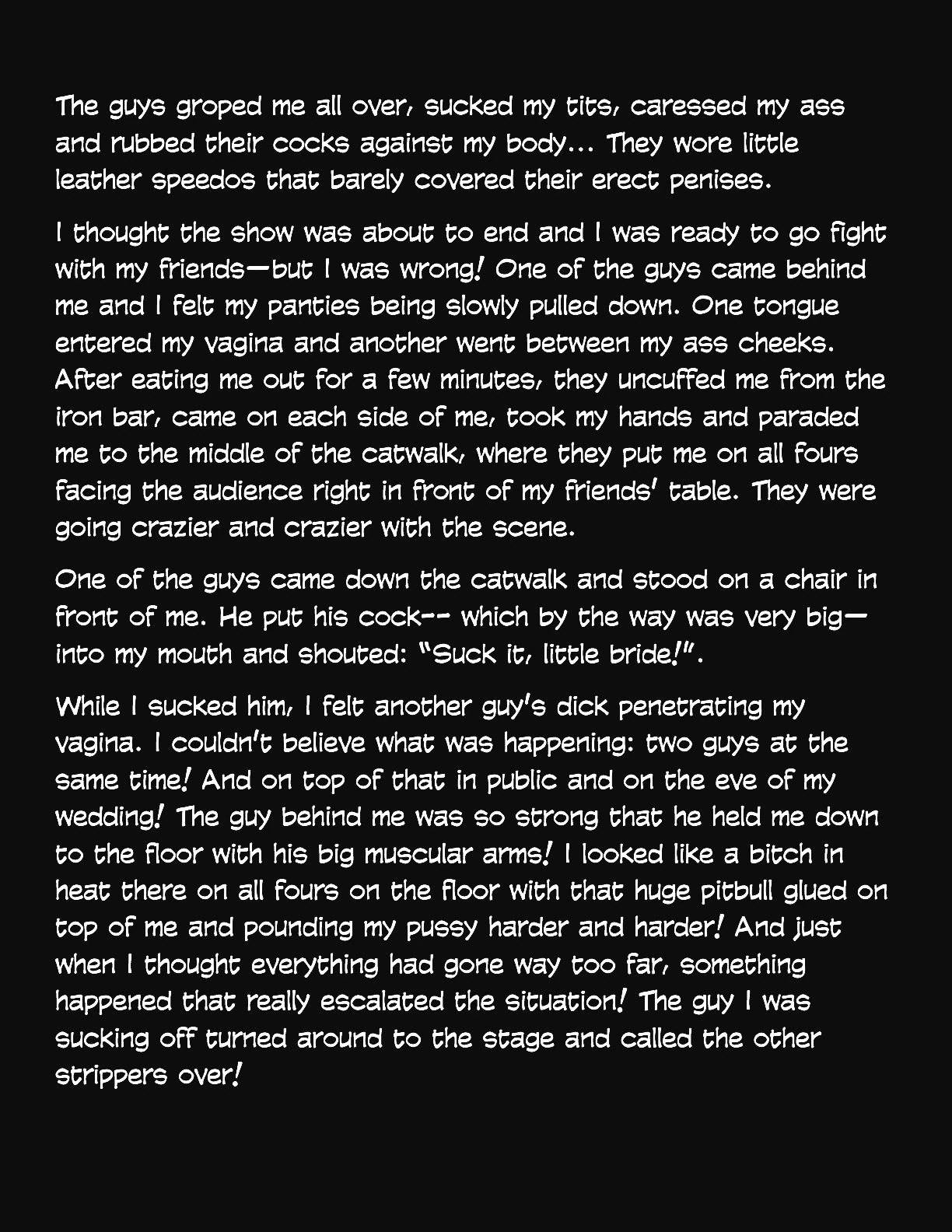 Animated Tales [WC | TF] - GANG-BANG IN MY BACHELORETTE PARTY - Page 6