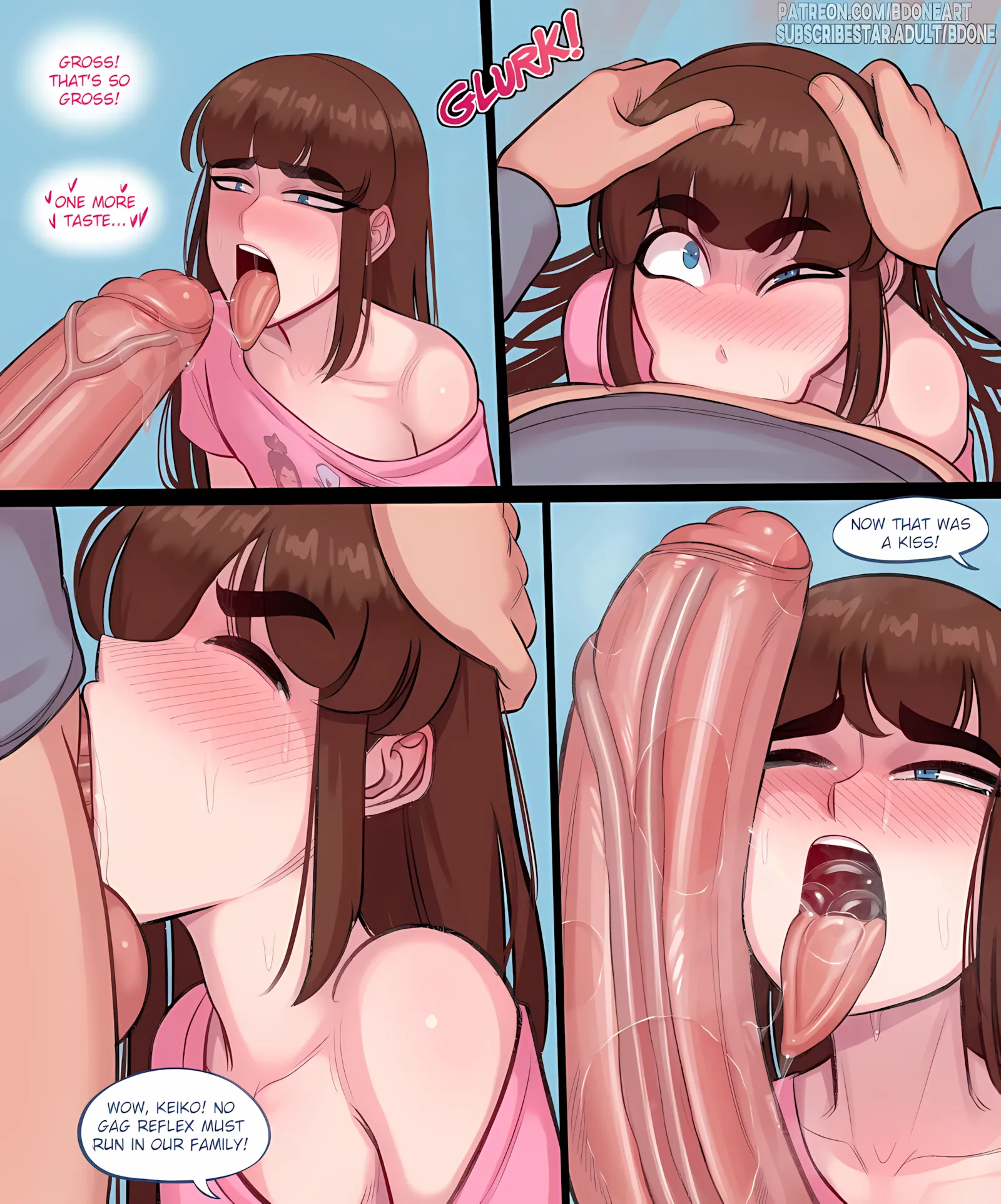Sleepover - 1 . Sleepover - Chapter 1 [BDOne] - Page 12