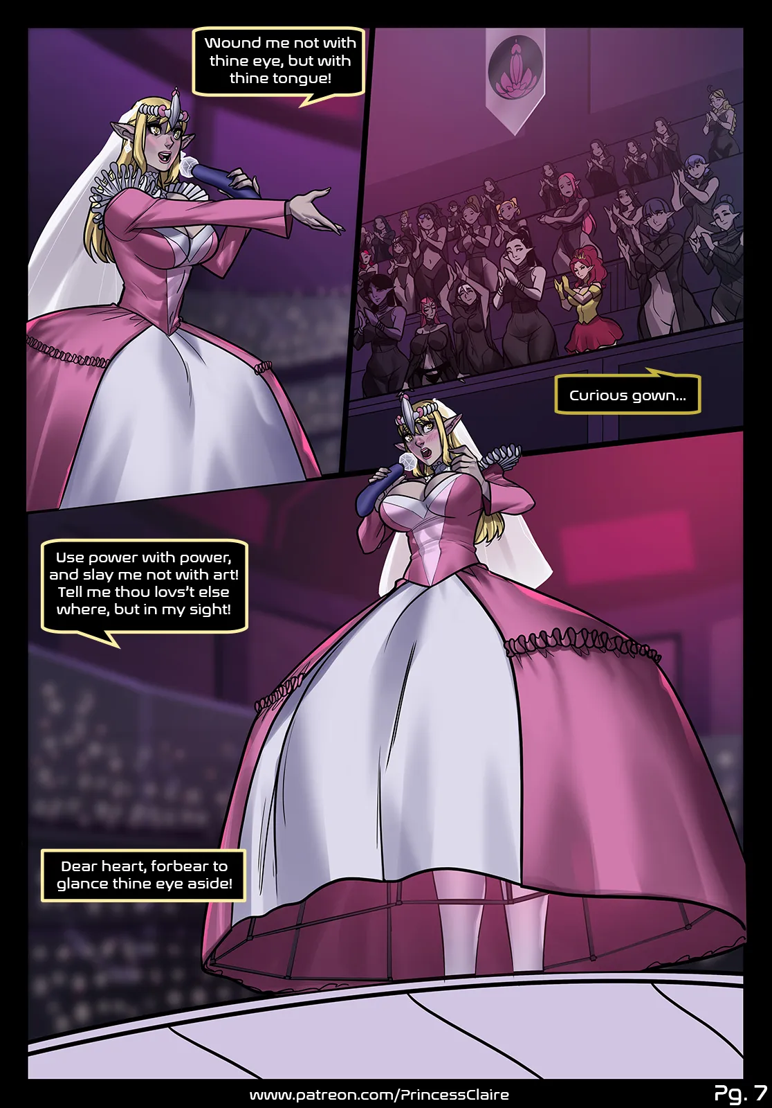 Princess Claire – A Royal Endowment - 3 . Princess Claire - Chapter 3 [Pop-lee] - Page 7