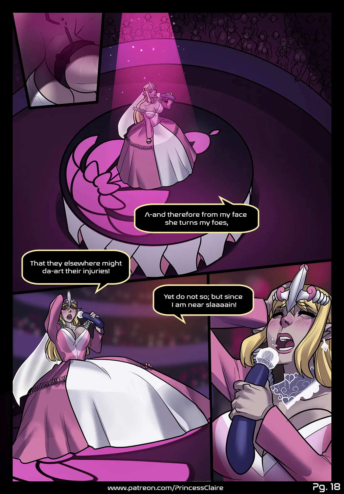 Princess Claire – A Royal Endowment - 3 . Princess Claire - Chapter 3 [Pop-lee] - Page 21