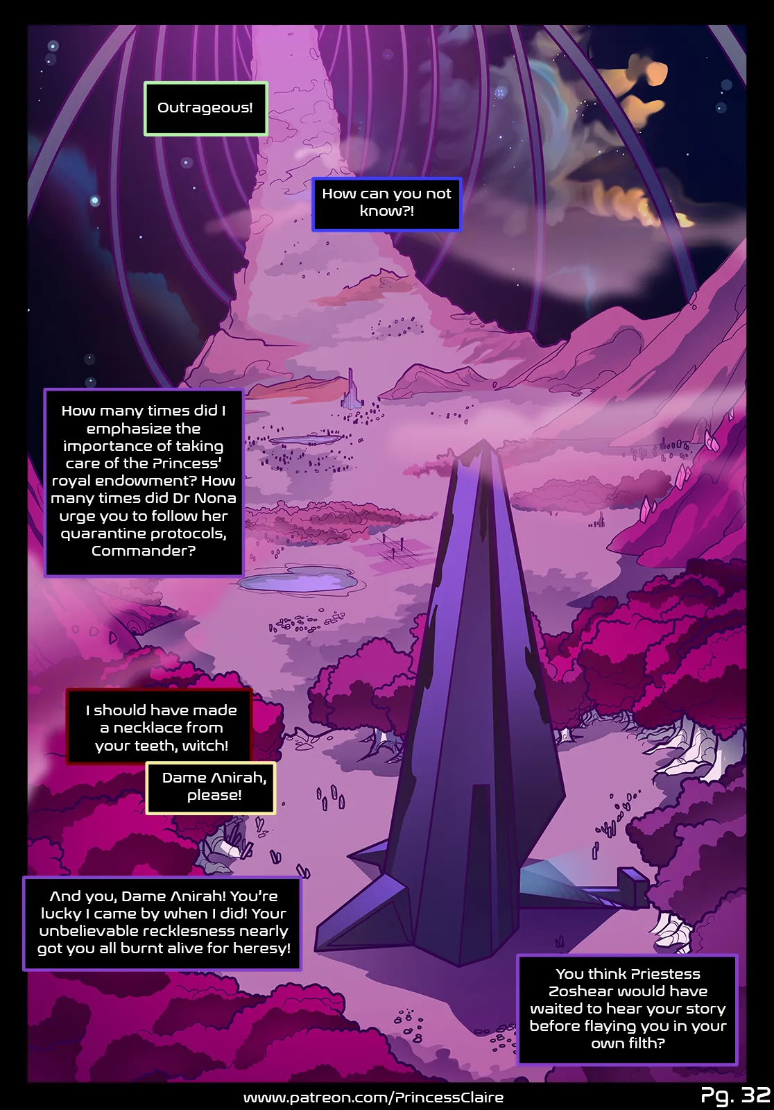 Princess Claire – A Royal Endowment - 3 . Princess Claire - Chapter 3 [Pop-lee] - Page 36