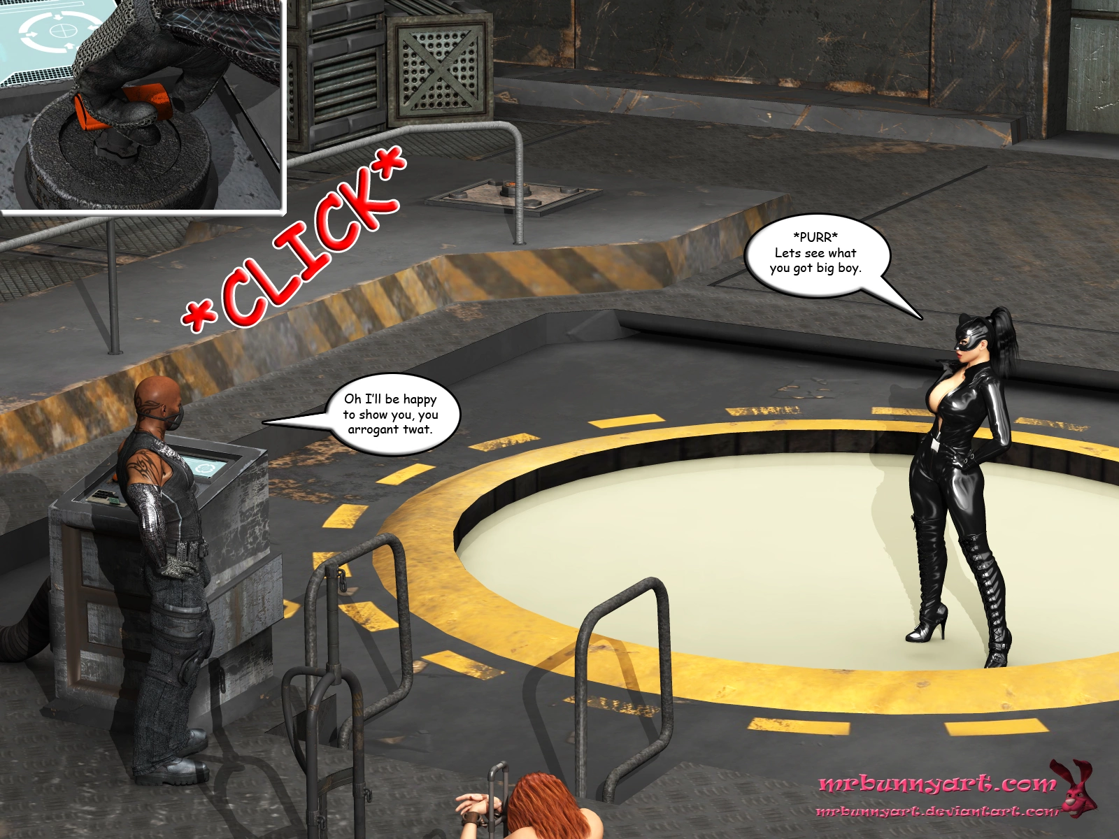 Batgirl vs Cain [MrBunnyArt] - Batgirl vs Cain - Page 54