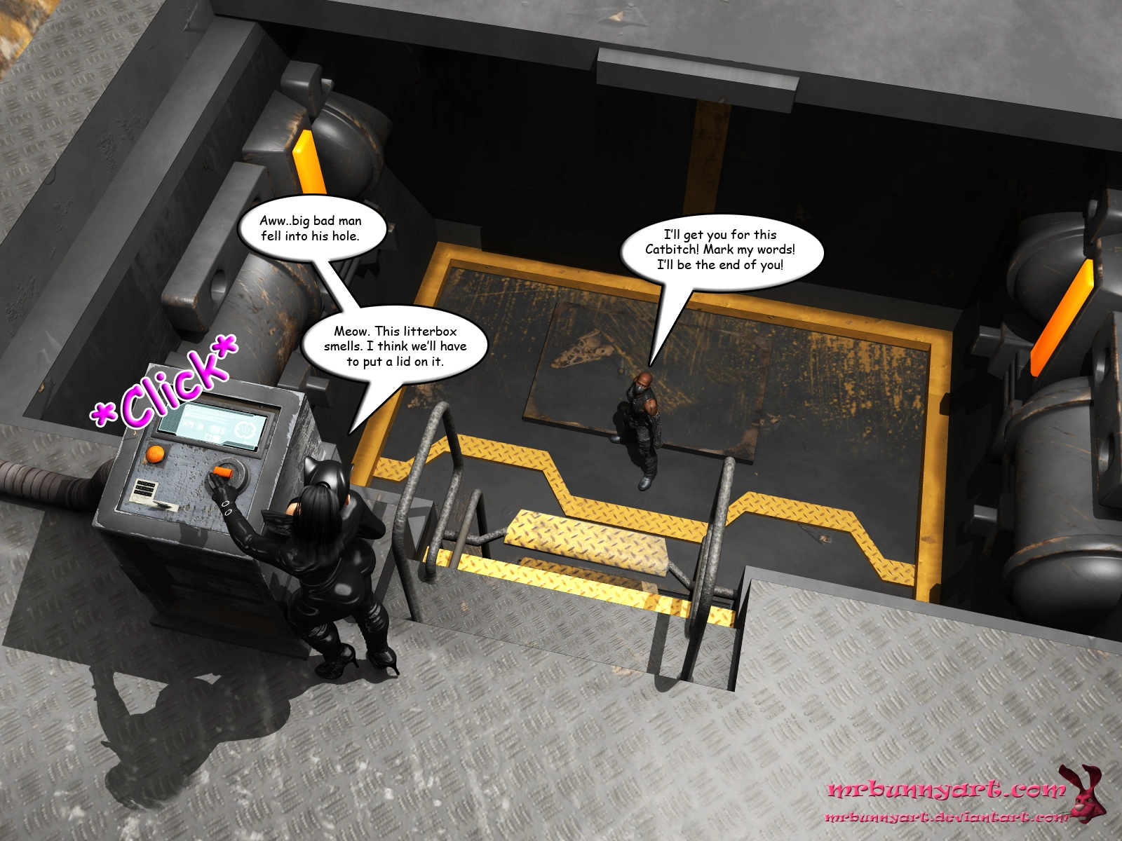 Batgirl vs Cain [MrBunnyArt] - Batgirl vs Cain - Page 58