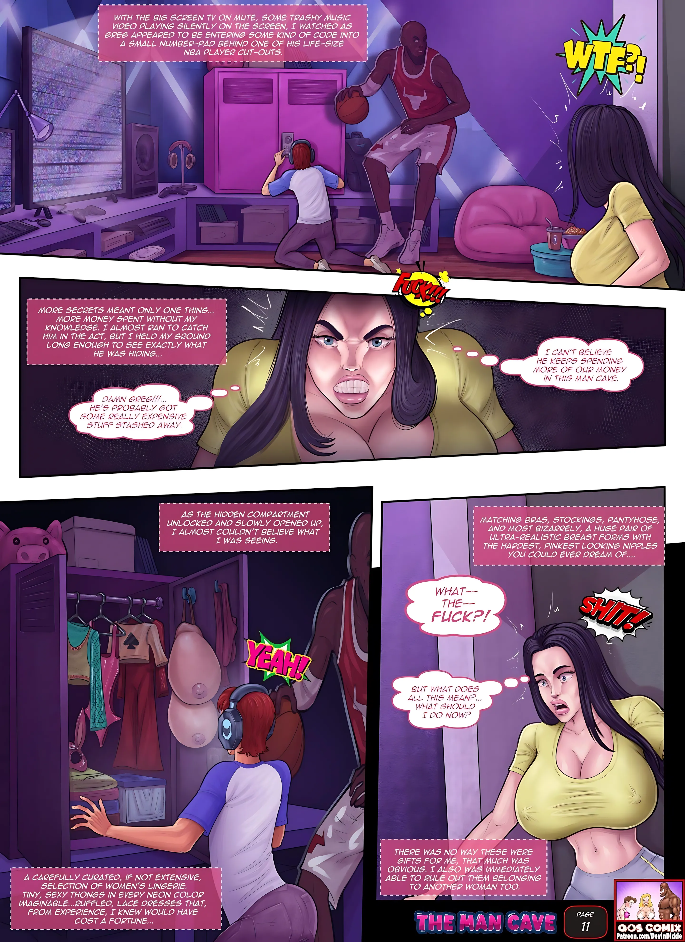 The Man Cave – [Devin Dickie] - 1. The Man Cave - Page 12