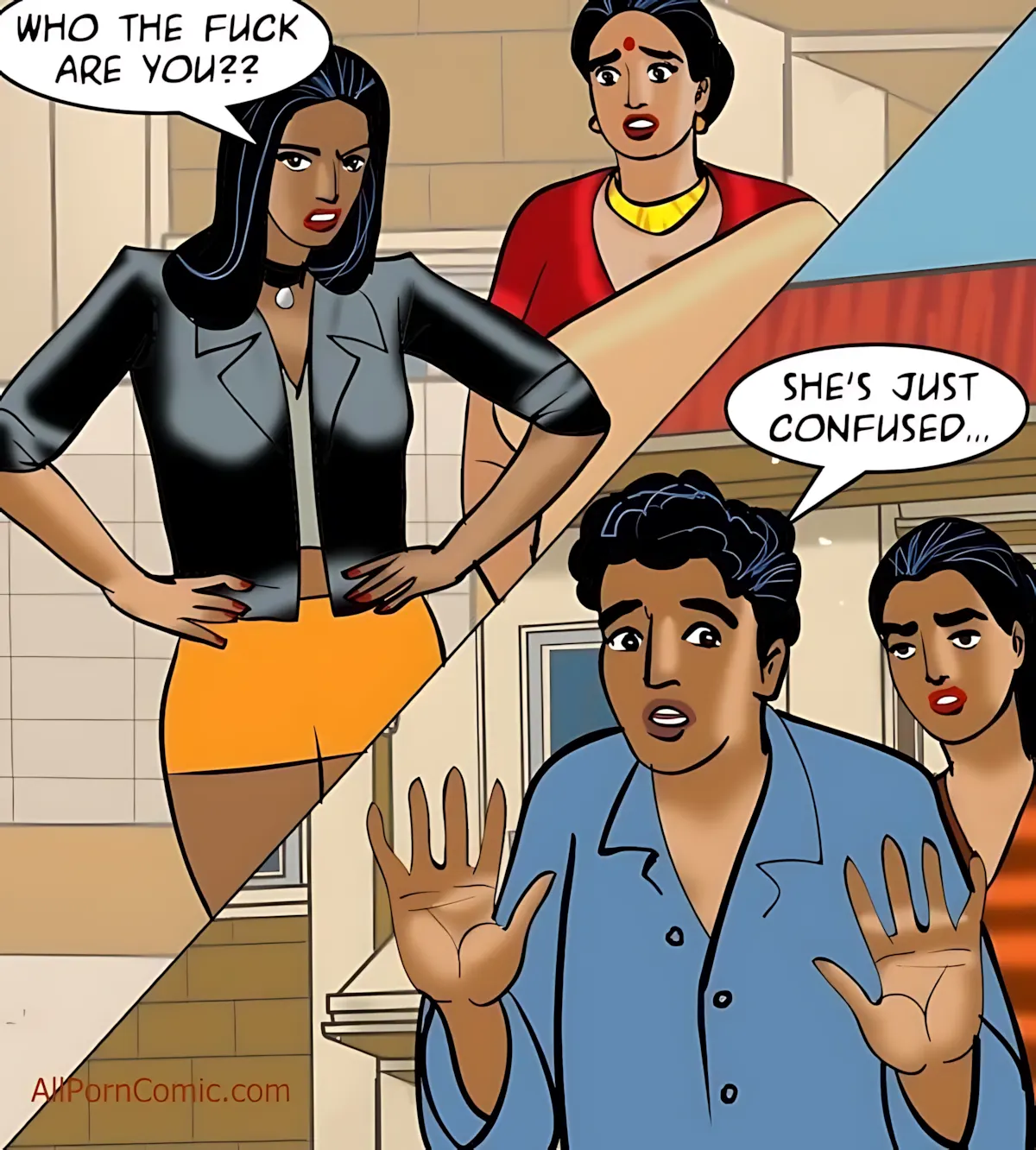 Velamma All Episodes Comics - 94 . Velamma - Episode 94 - Runaway Bride - Page 4