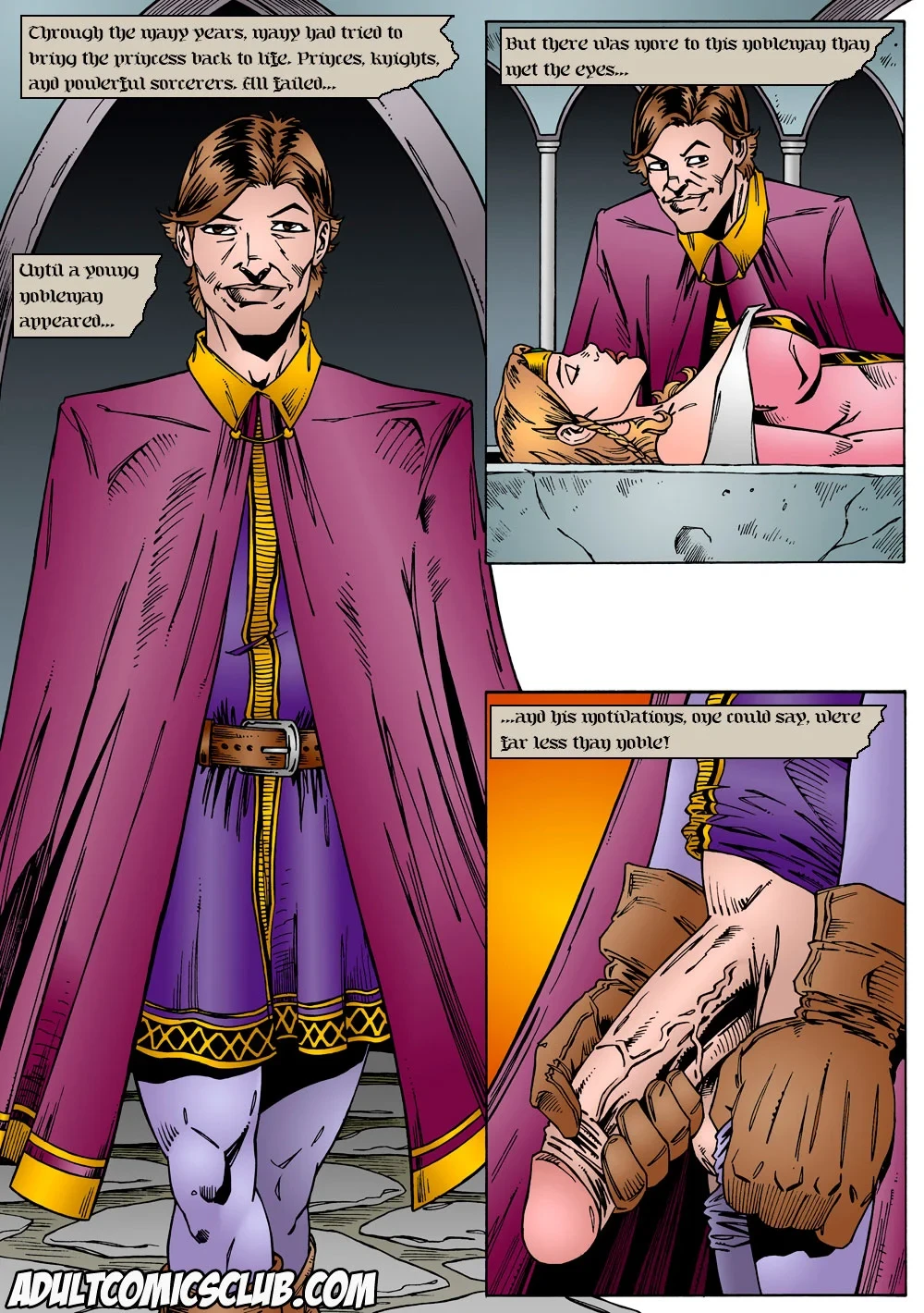 Sleeping Beauty (Sleeping Beauty) [AdultComicsClub] - 1 . Sleeping Beauty - (Sleeping Beauty) [AdultComicsClub] - Page 2