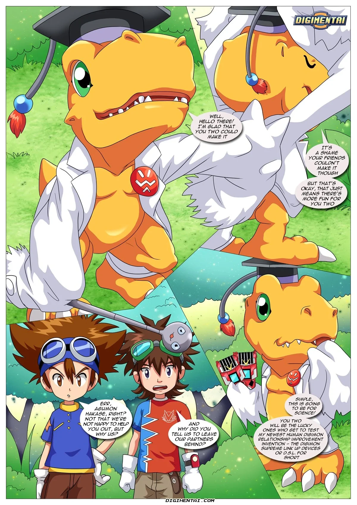 Digtal Lovero (Digimon) [Palcomix] - 1 . Digtal Lovero - (Digimon) [Palcomix] - Page 2