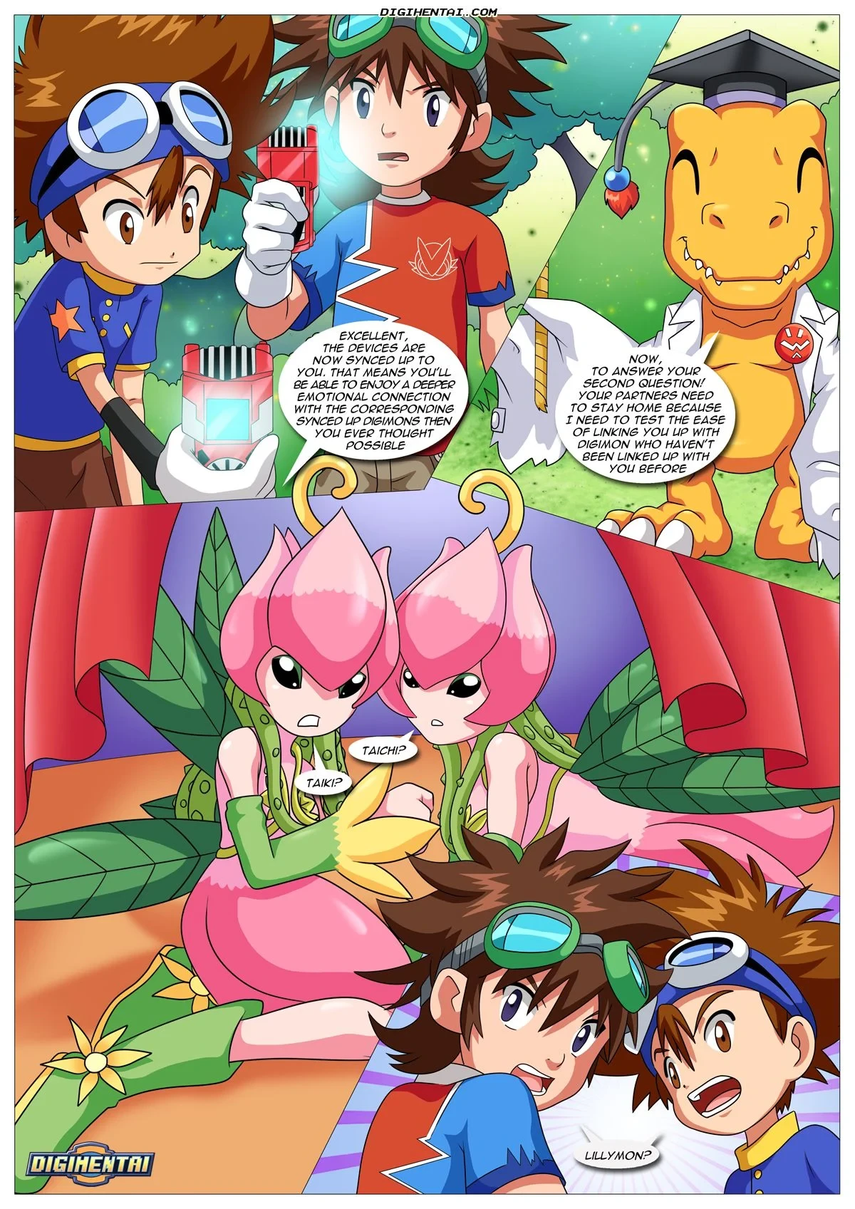 Digtal Lovero (Digimon) [Palcomix] - 1 . Digtal Lovero - (Digimon) [Palcomix] - Page 3