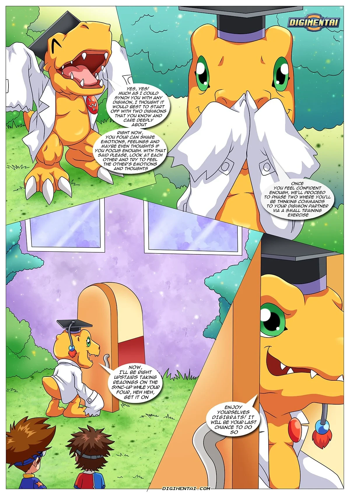 Digtal Lovero (Digimon) [Palcomix] - 1 . Digtal Lovero - (Digimon) [Palcomix] - Page 4