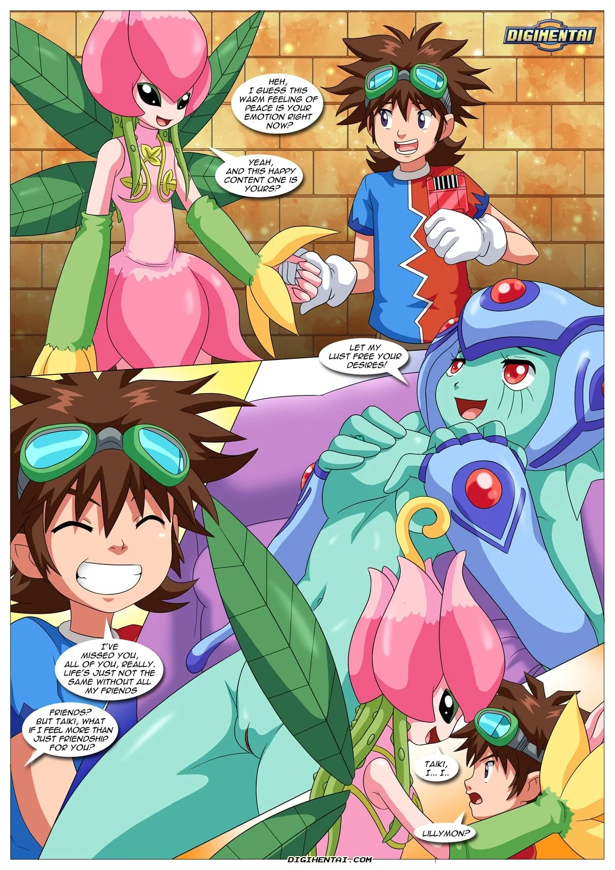 Digtal Lovero (Digimon) [Palcomix] - 1 . Digtal Lovero - (Digimon) [Palcomix] - Page 8