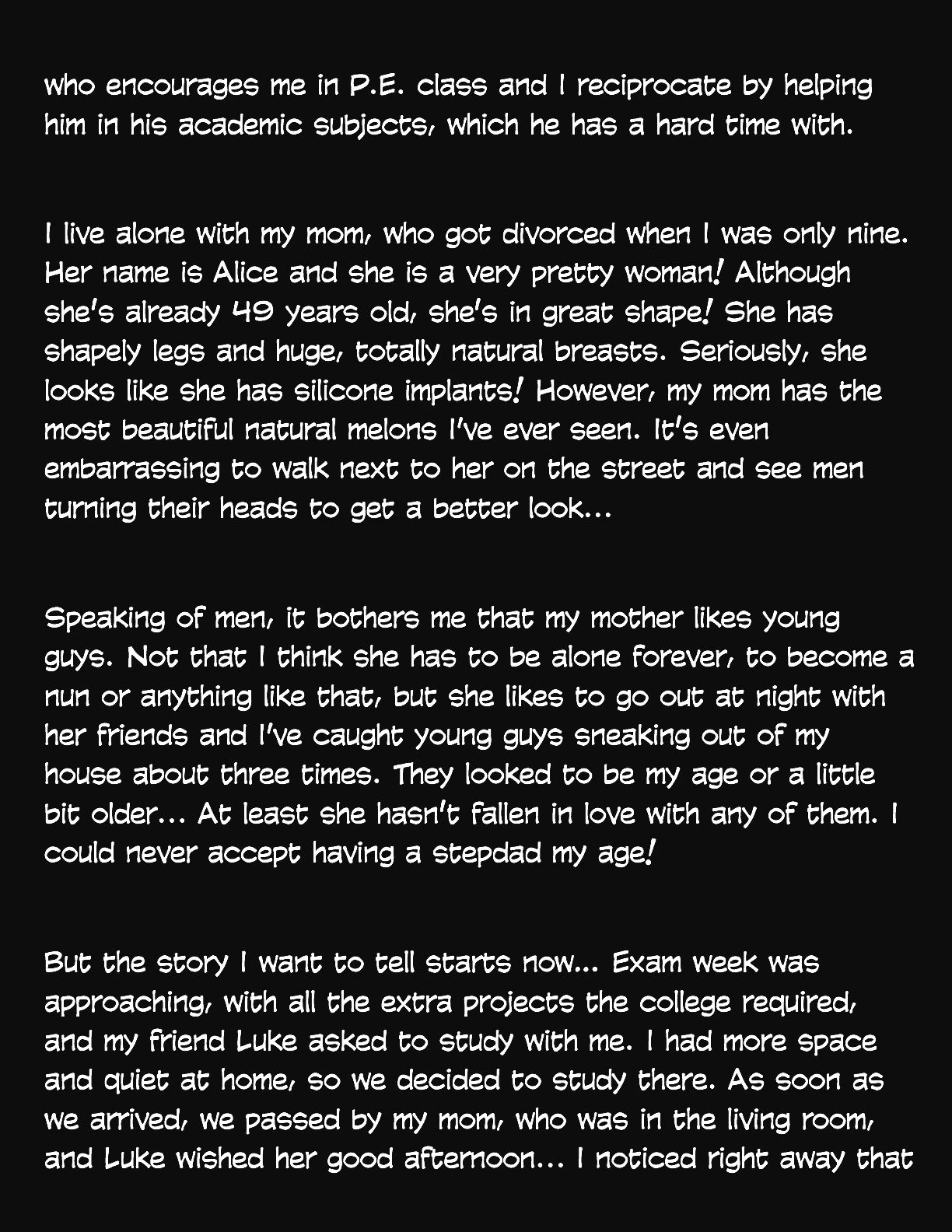 Animated Tales [WC | TF] - MY MOM PREFERS YOUNG GUYS - Page 2