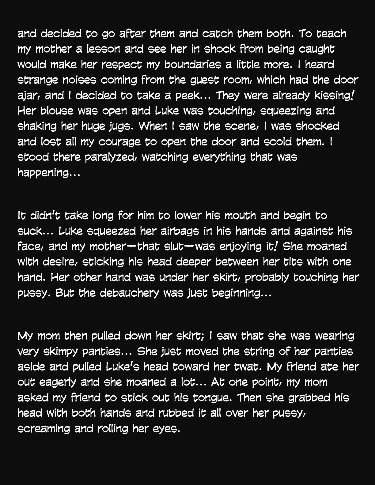 Animated Tales [WC | TF] - MY MOM PREFERS YOUNG GUYS - Page 5