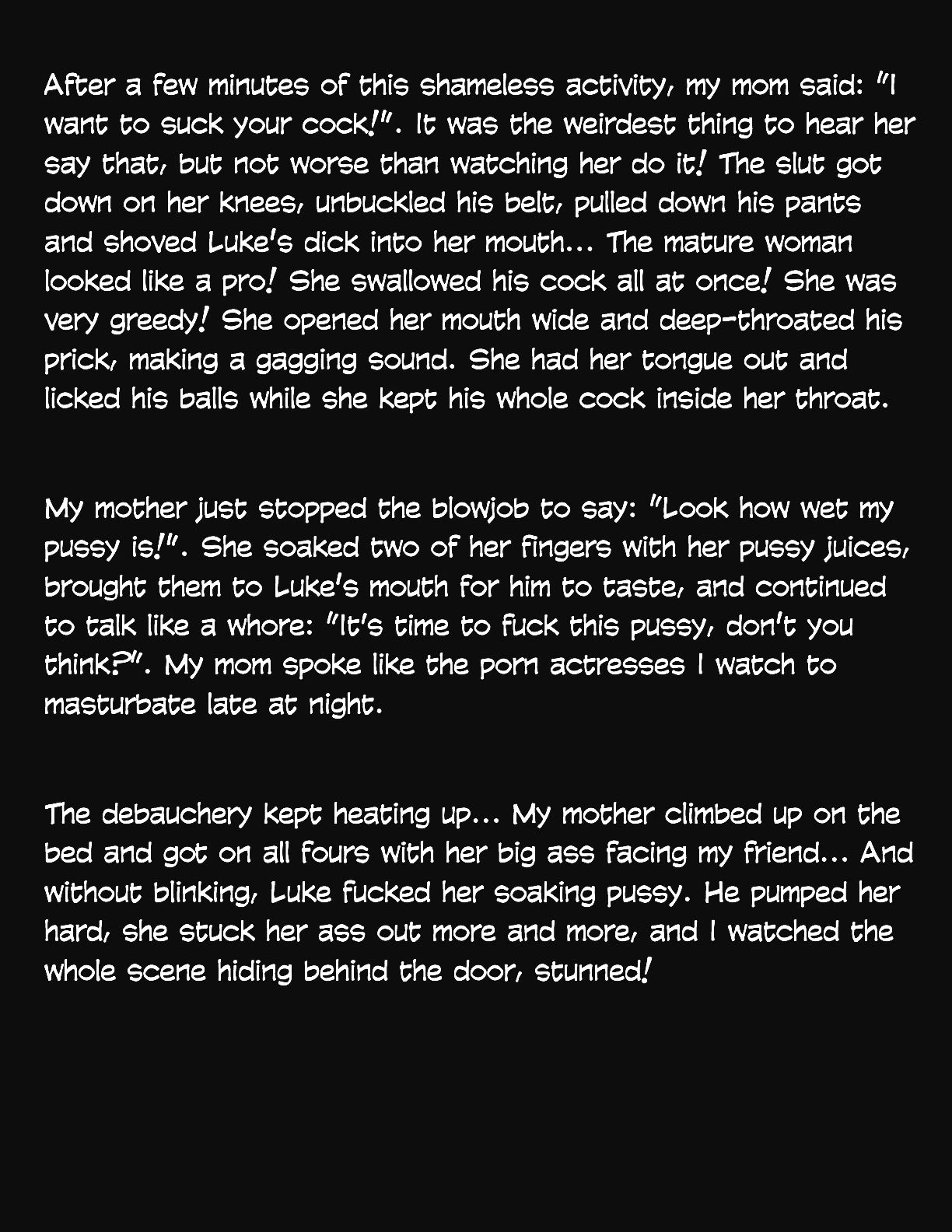 Animated Tales [WC | TF] - MY MOM PREFERS YOUNG GUYS - Page 6