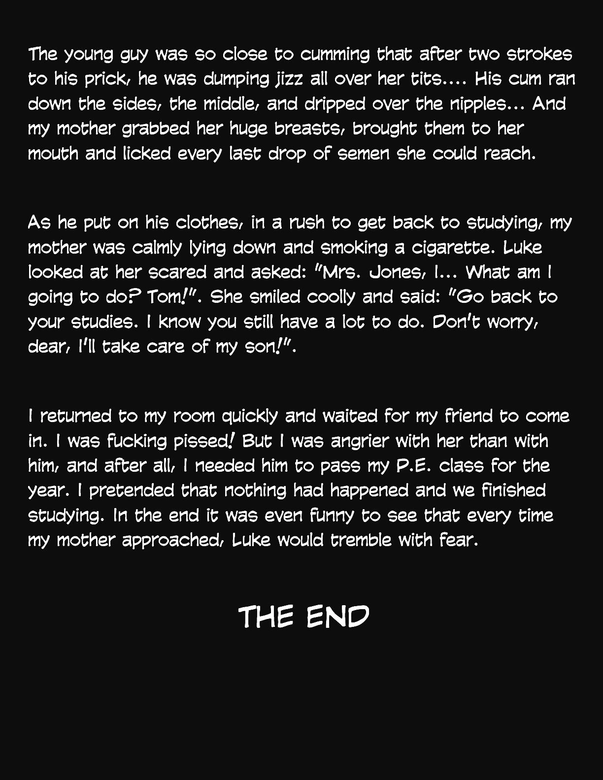 Animated Tales [WC | TF] - MY MOM PREFERS YOUNG GUYS - Page 8