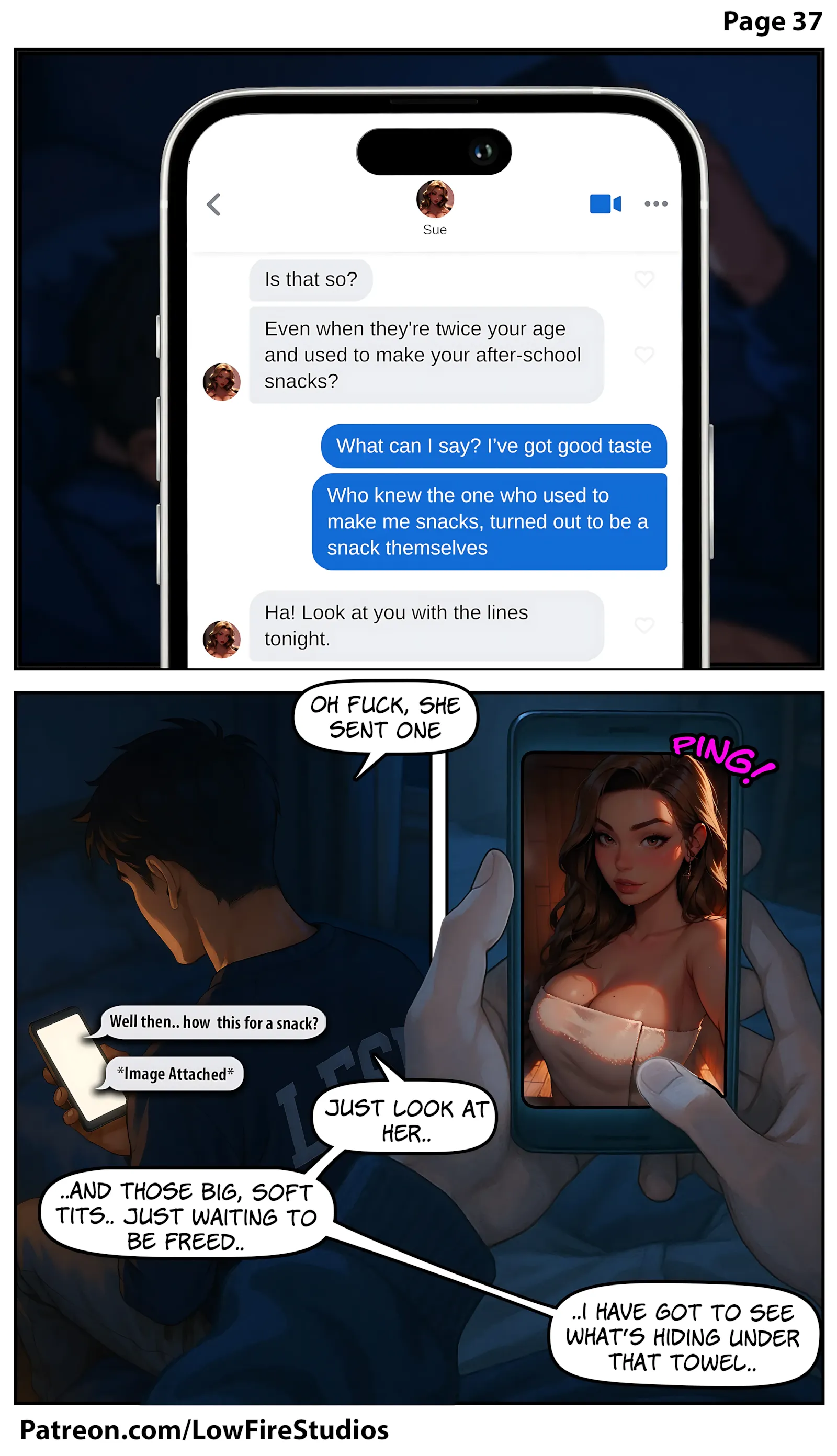 The Tinder MILF [LowFireStudios] - The Tinder MILF - Page 7
