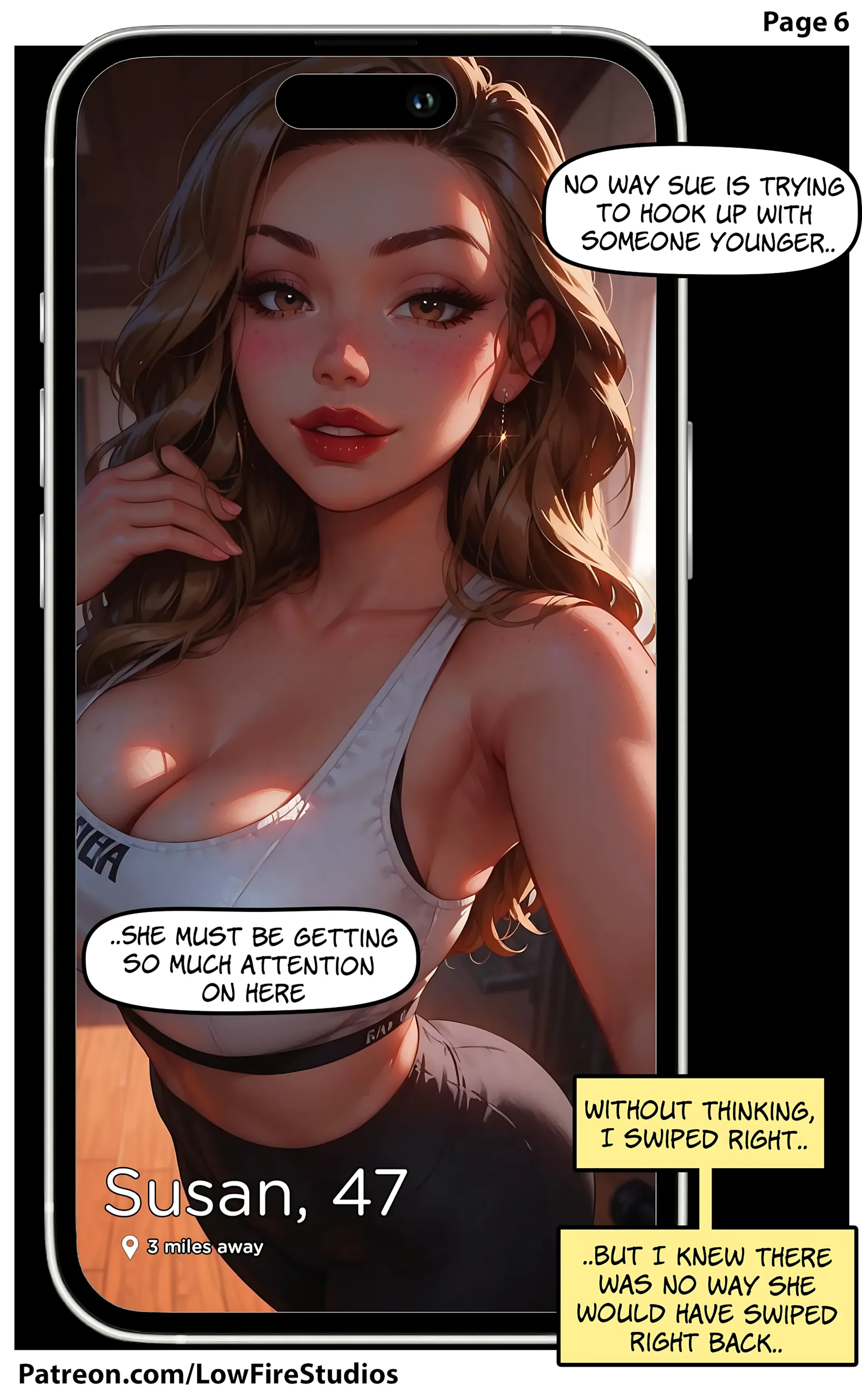 The Tinder MILF [LowFireStudios] - The Tinder MILF - Page 38