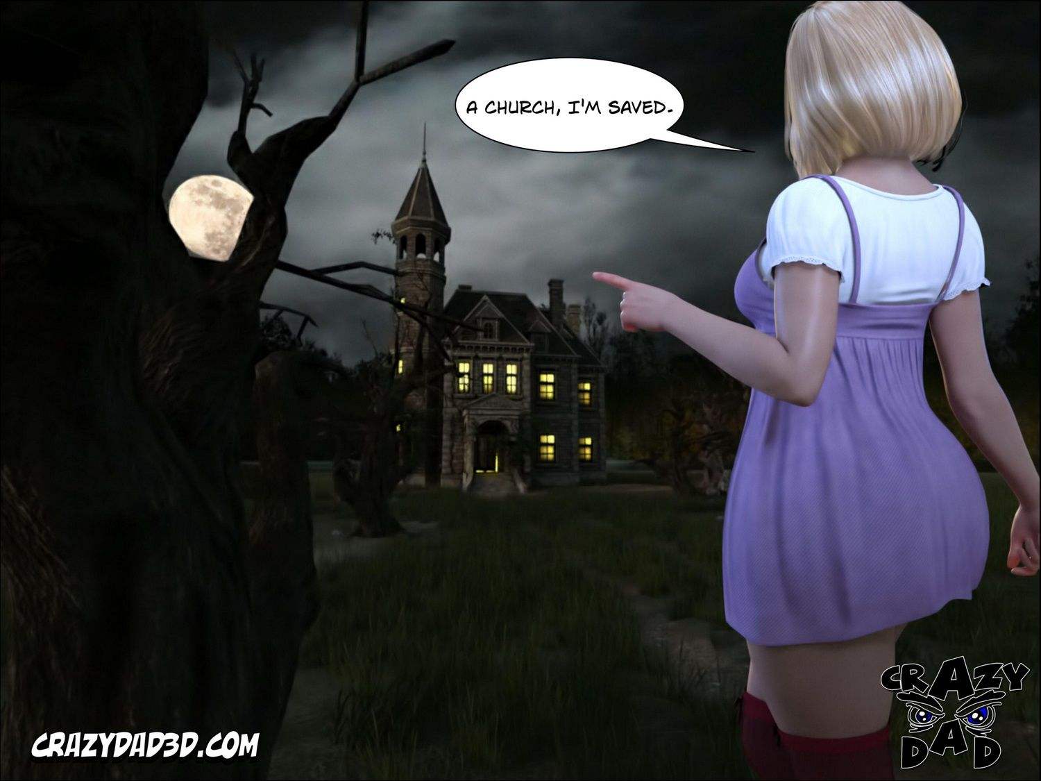 Evil Nun [CrazyDad3D] - 2. Evil Nun - Chapter 2 - Page 3