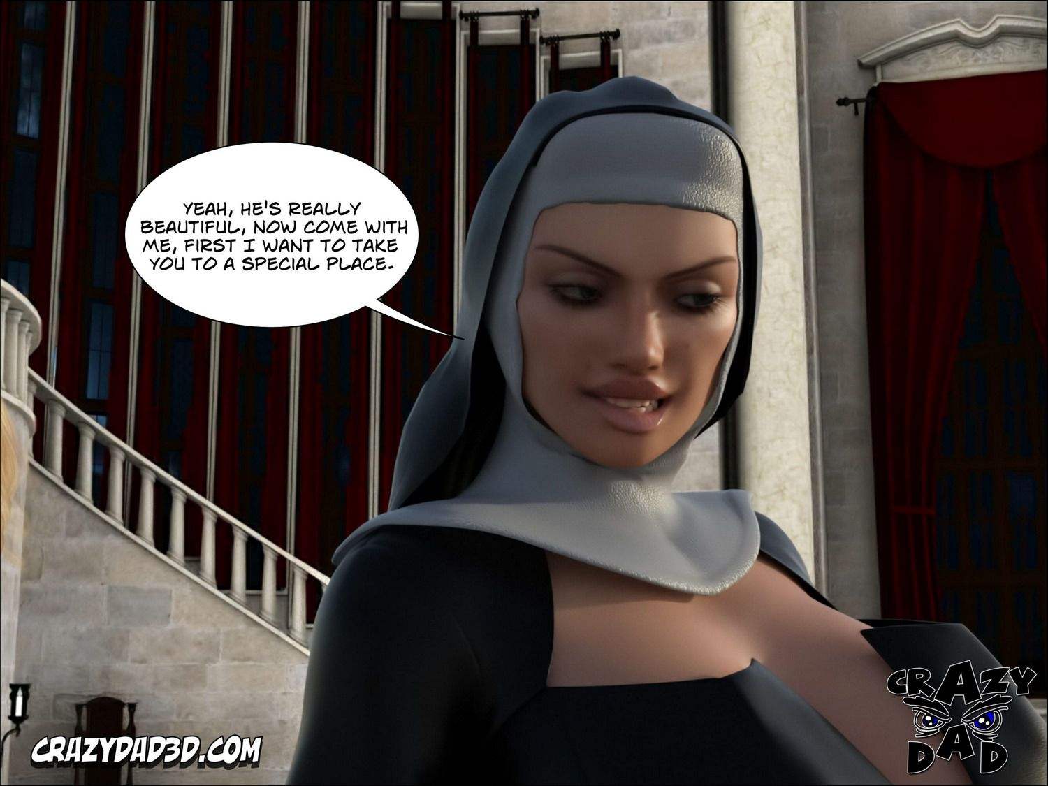 Evil Nun [CrazyDad3D] - 2. Evil Nun - Chapter 2 - Page 12