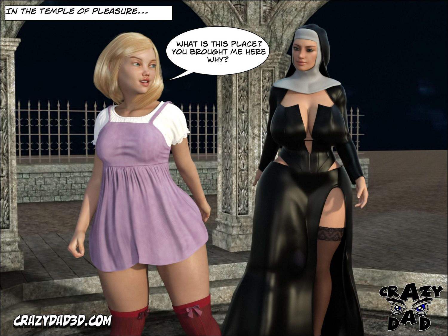 Evil Nun [CrazyDad3D] - 2. Evil Nun - Chapter 2 - Page 13