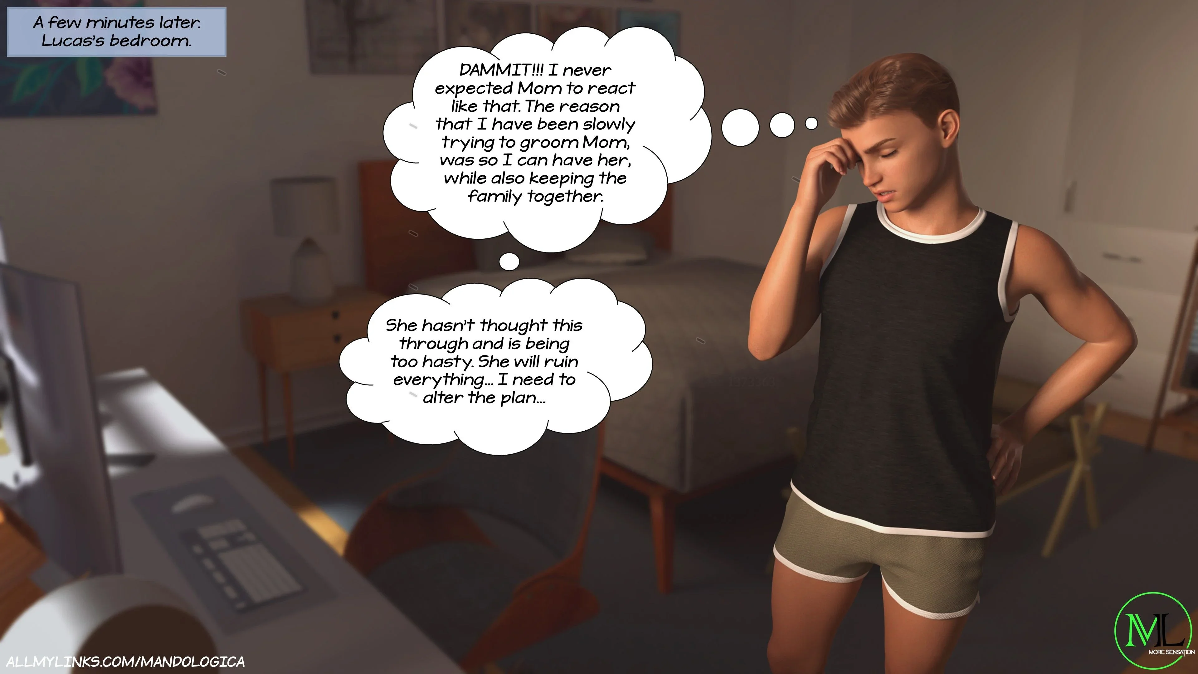 Breaking Boundaries [MandoLogica] - 6 . Breaking Boundaries - Chapter 6 - Page 159