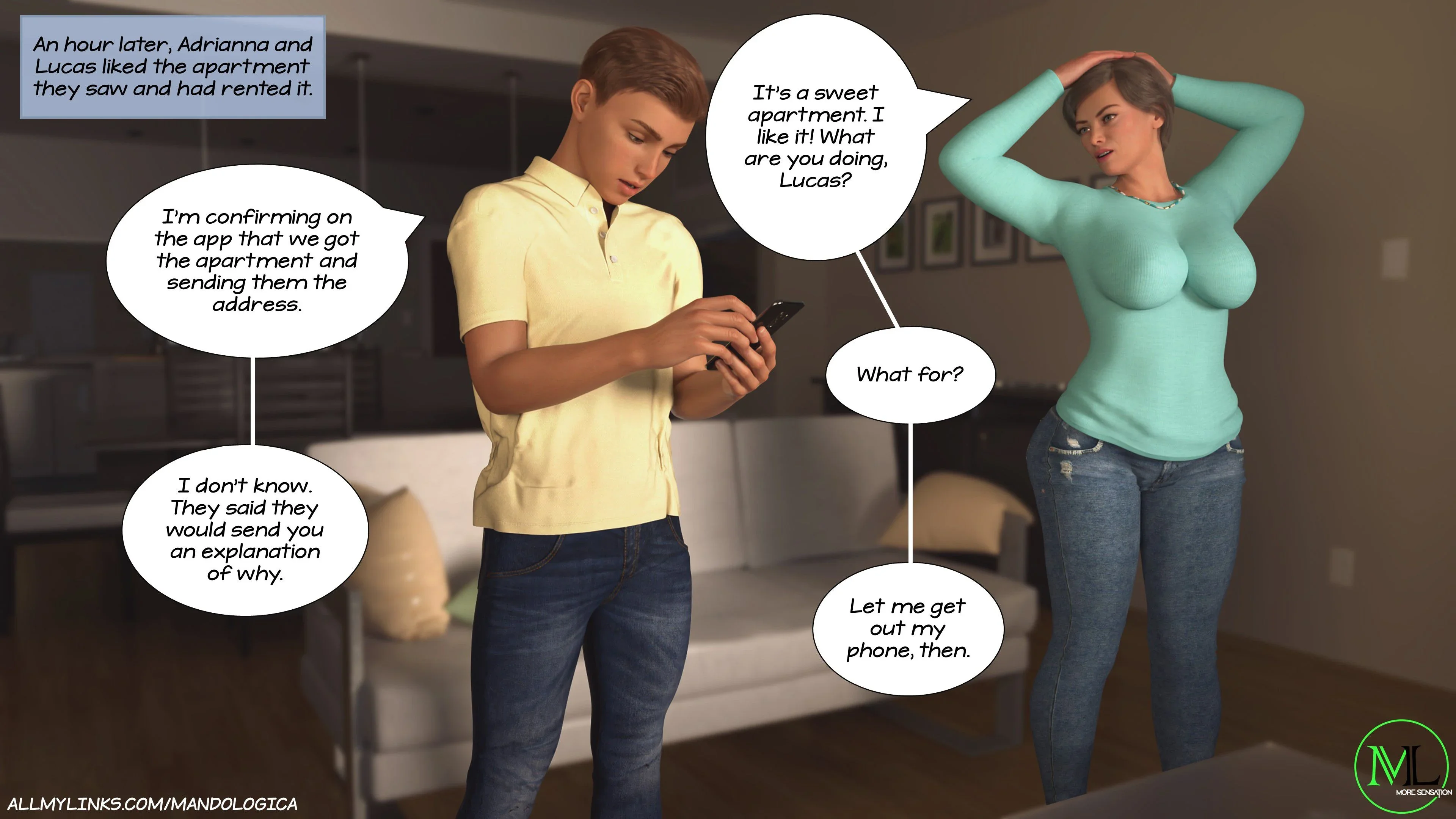 Breaking Boundaries [MandoLogica] - 6 . Breaking Boundaries - Chapter 6 - Page 185