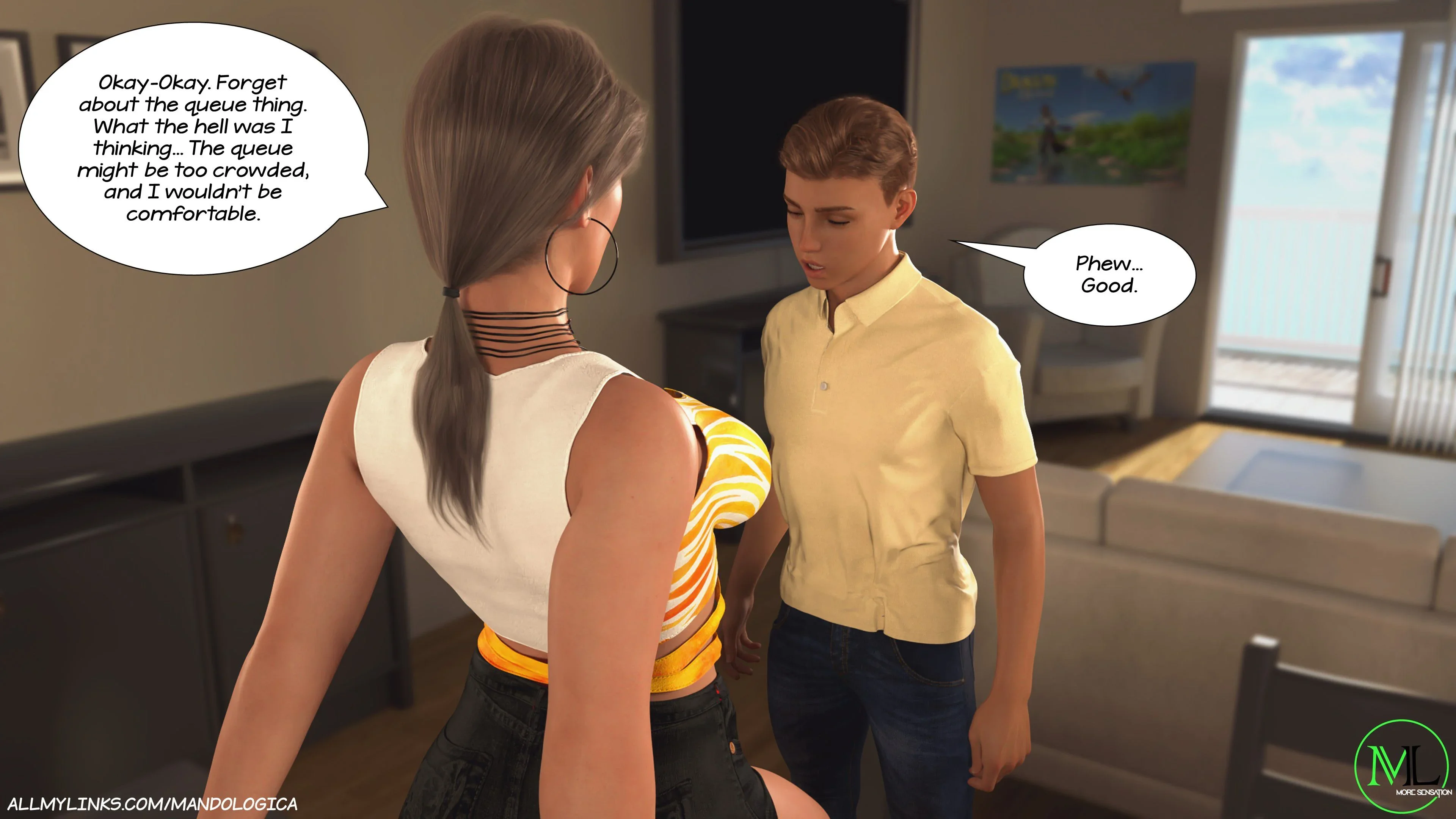Breaking Boundaries [MandoLogica] - 6 . Breaking Boundaries - Chapter 6 - Page 206