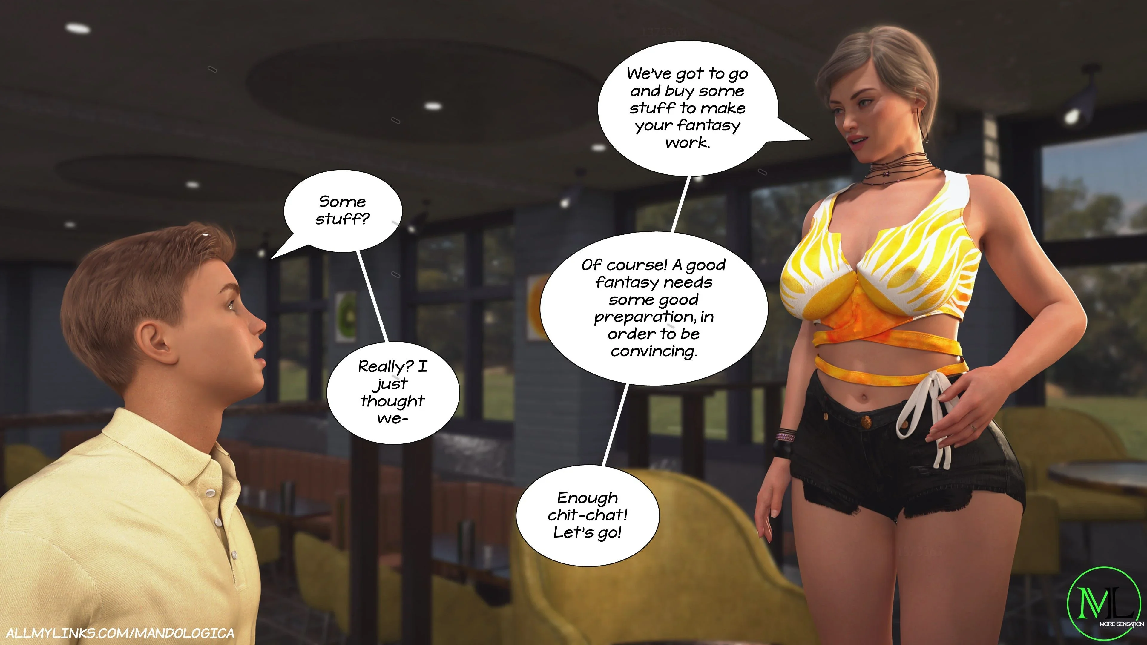 Breaking Boundaries [MandoLogica] - 6 . Breaking Boundaries - Chapter 6 - Page 261