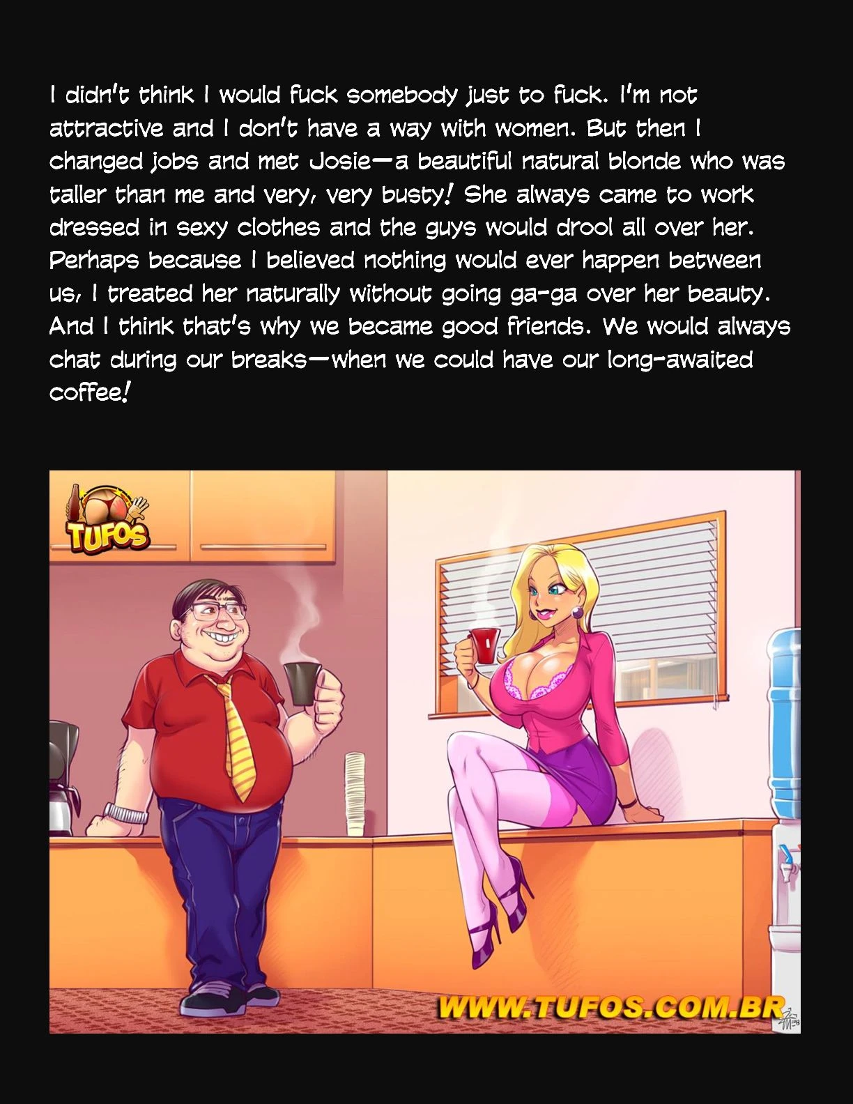 Animated Tales [WC | TF] - ME - THE UGLY NERD, AND THE HOT BLONDE FROM WORK - Page 2