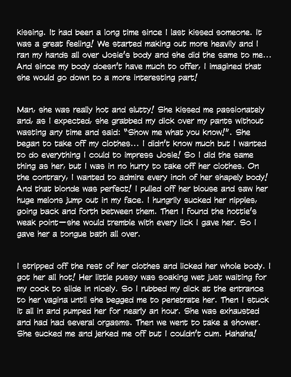 Animated Tales [WC | TF] - ME - THE UGLY NERD, AND THE HOT BLONDE FROM WORK - Page 4