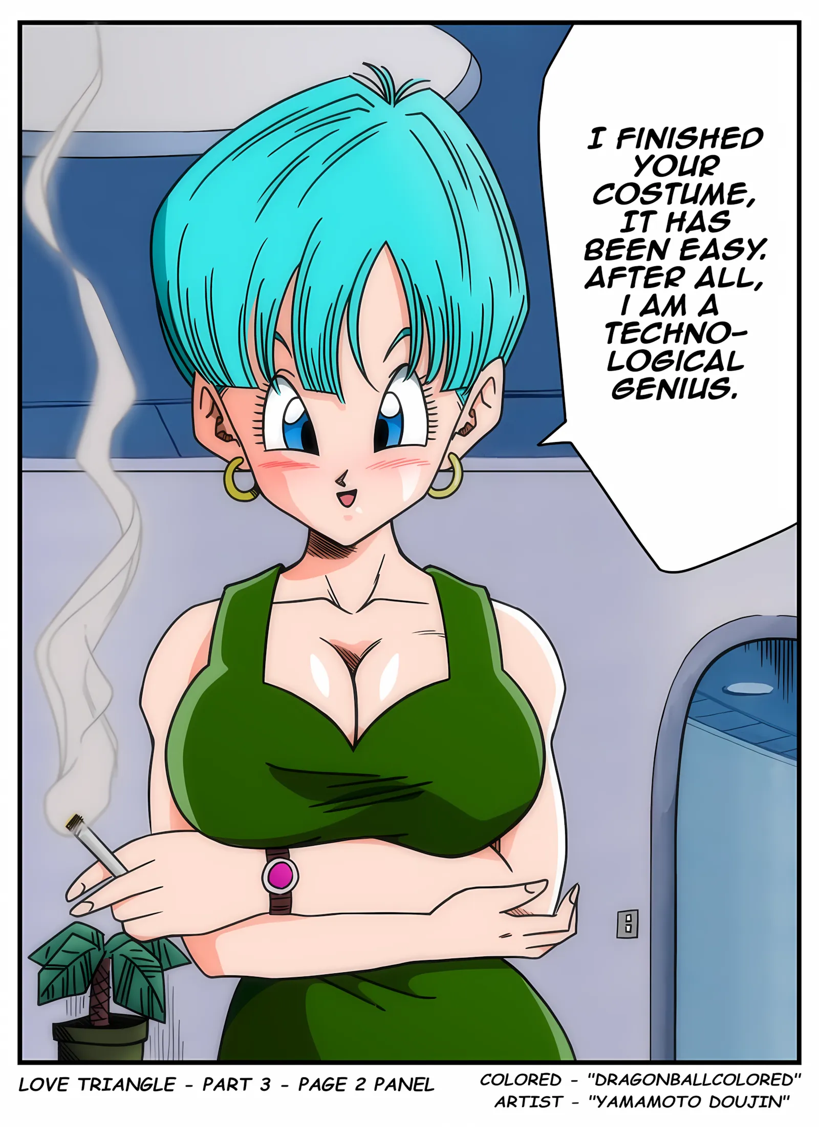 Love Triangle – Dragon Ball Z - 3. Love Triangle -Part 3 [Yamamoto] - Page 2