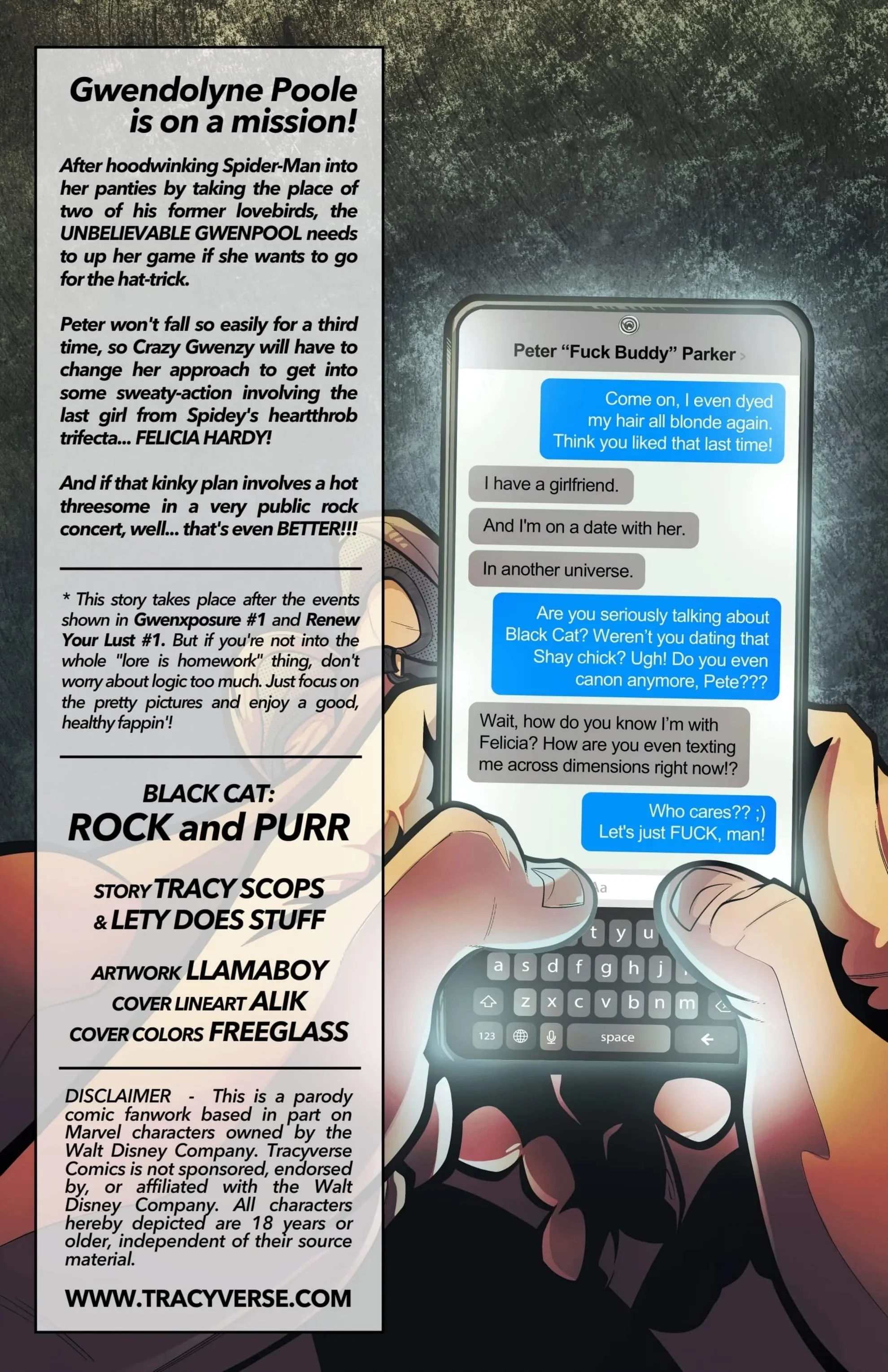 Rock & Purr (Spider-Man) - 1 . Rock & Purr - Chapter 1 [Tracy Scops] - Page 2