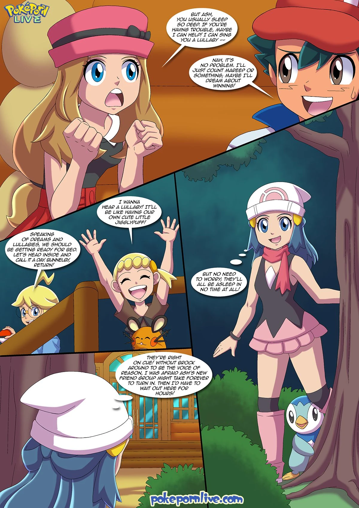 Wet Dreams (Pokemon) [PalComix] - 3 . Wet Dreams - Chapter 3 (Pokemon) [PalComix] - Page 3