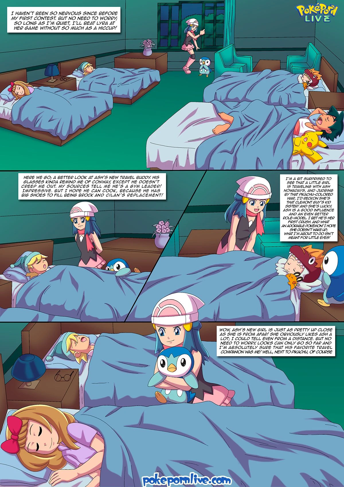 Wet Dreams (Pokemon) [PalComix] - 3 . Wet Dreams - Chapter 3 (Pokemon) [PalComix] - Page 5