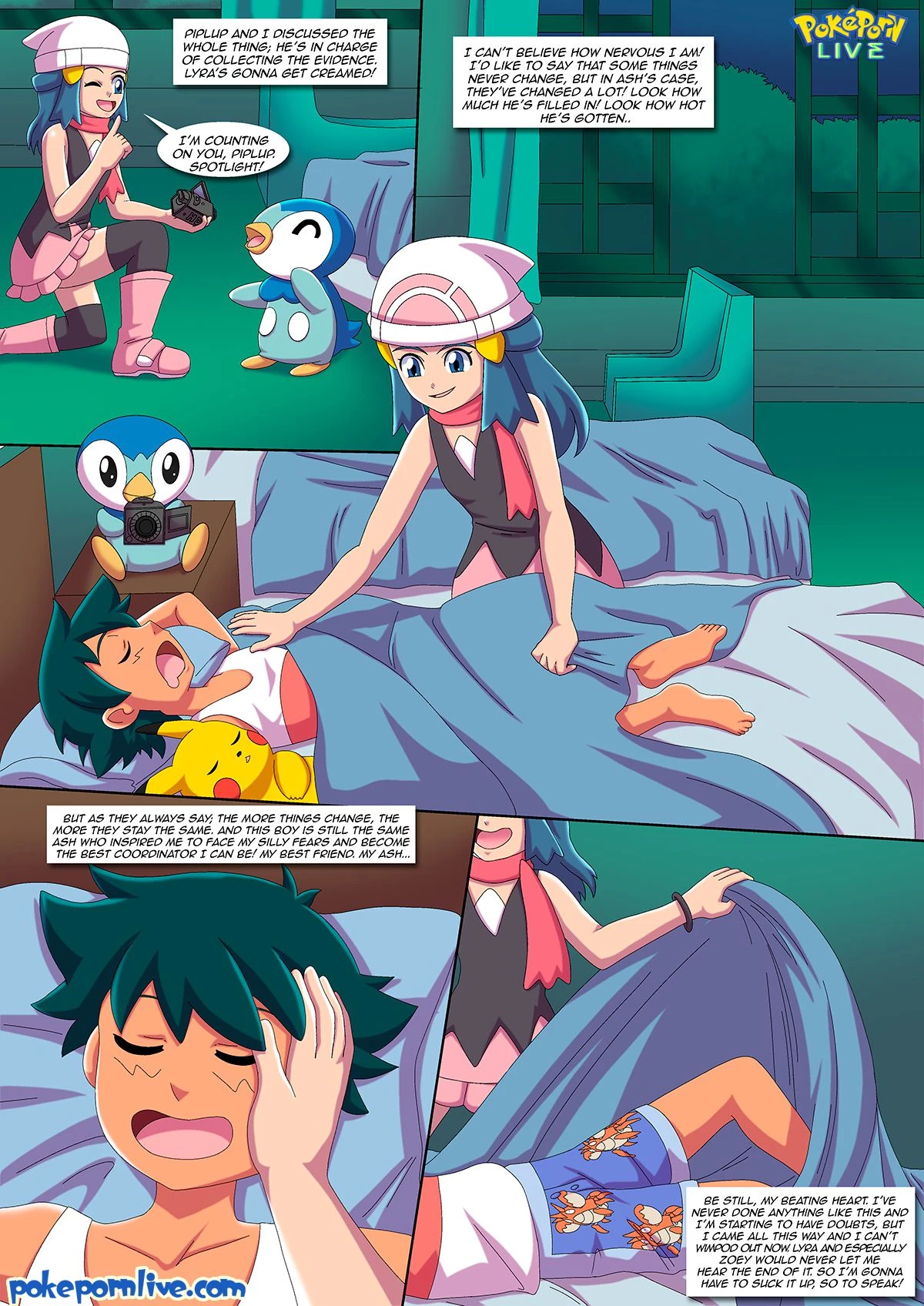 Wet Dreams (Pokemon) [PalComix] - 3 . Wet Dreams - Chapter 3 (Pokemon) [PalComix] - Page 6