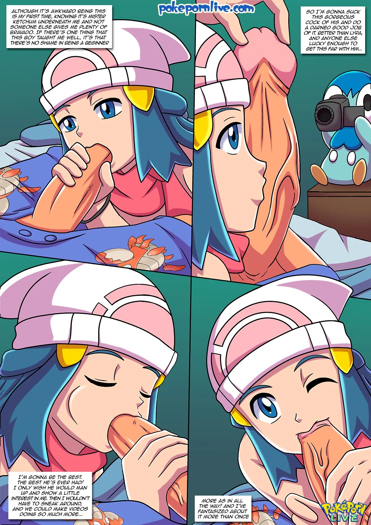 Wet Dreams (Pokemon) [PalComix] - 3 . Wet Dreams - Chapter 3 (Pokemon) [PalComix] - Page 14