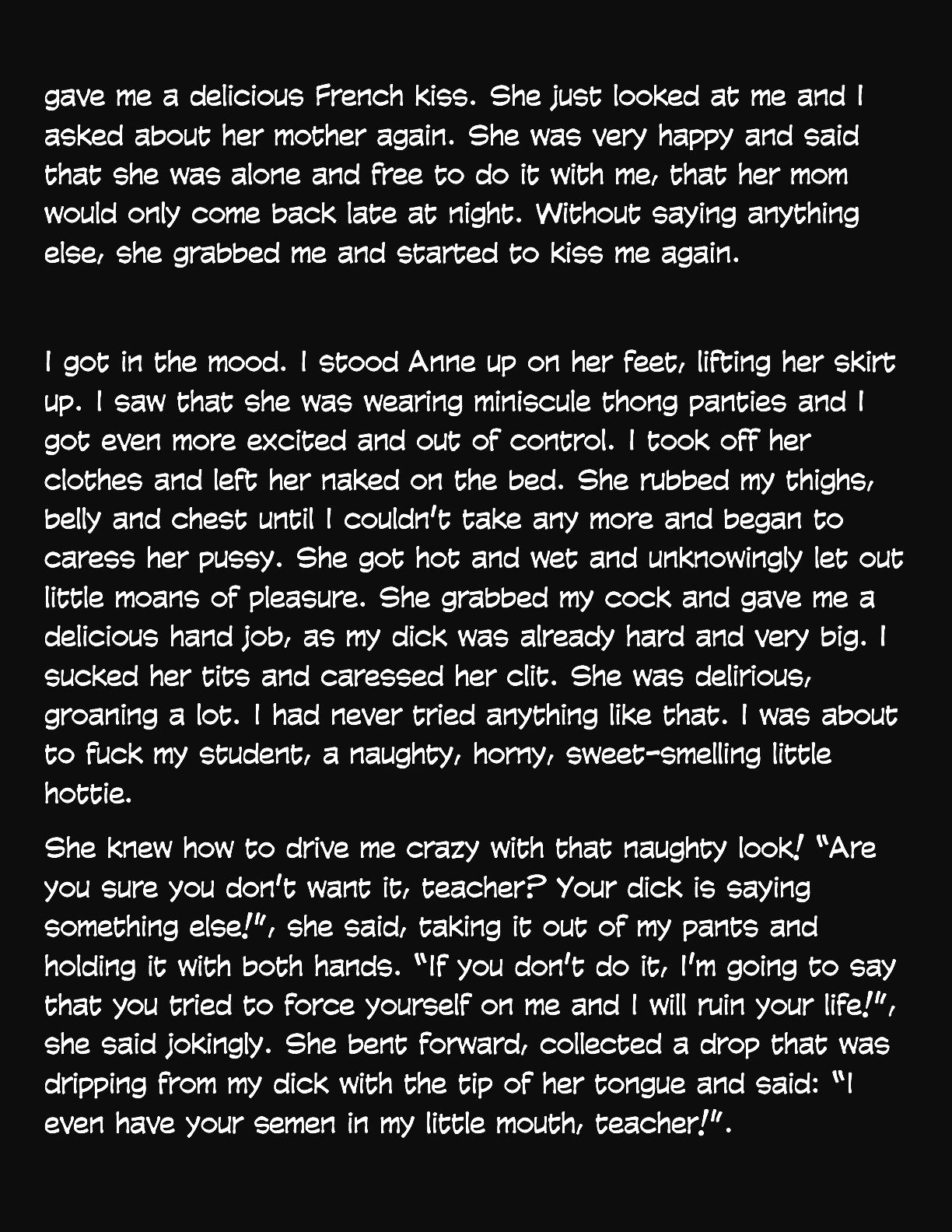 Animated Tales [WC | TF] - SPANISH CLASS FOR AN 18-YEAR-OLD HOTTIE - Page 5