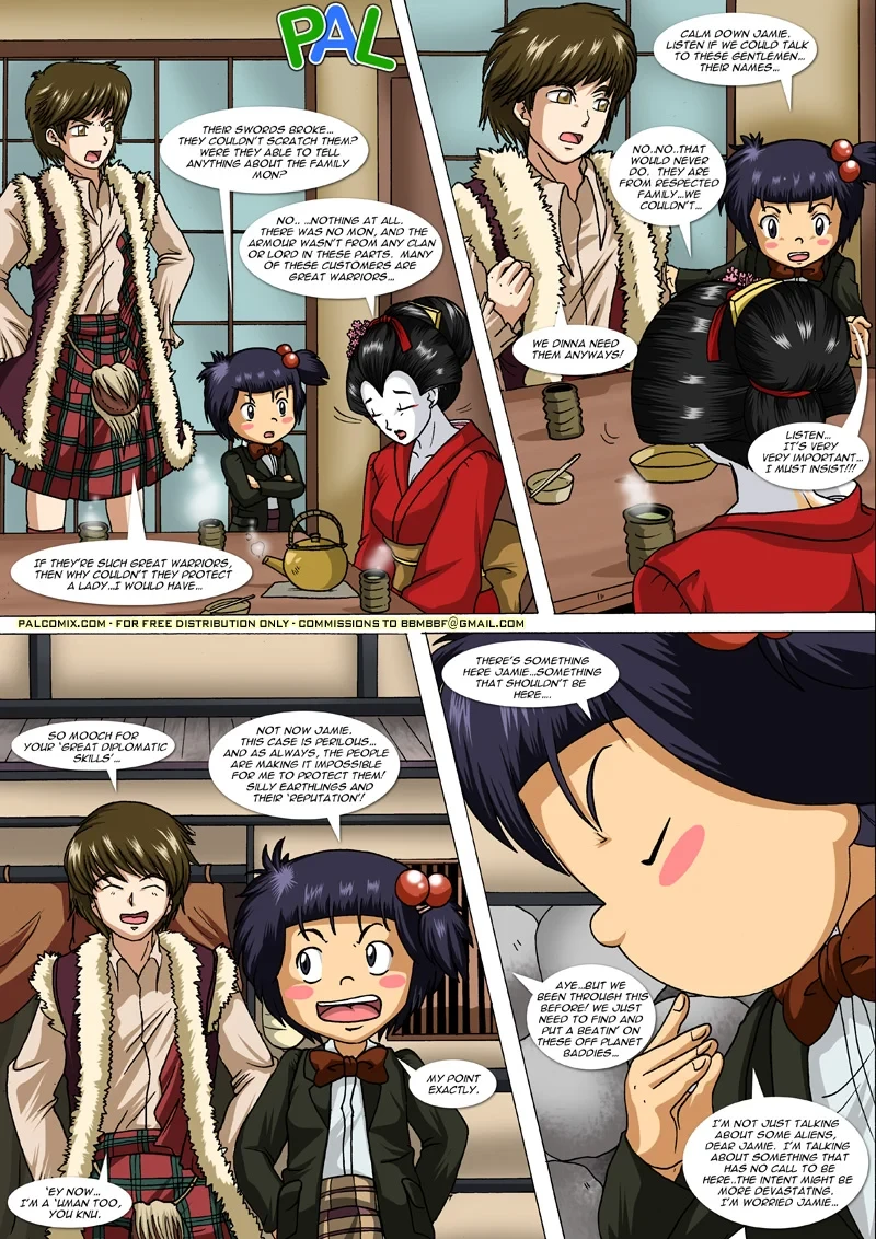 Dare Sensei (Doctor Who) [PalComix] - 2 . Dare Sensei - Chapter 2 (Doctor Who) [PalComix] - Page 3