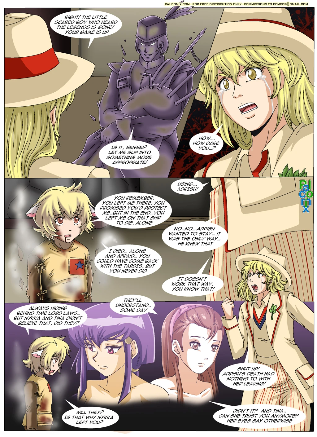 Dare Sensei (Doctor Who) [PalComix] - 2 . Dare Sensei - Chapter 2 (Doctor Who) [PalComix] - Page 22