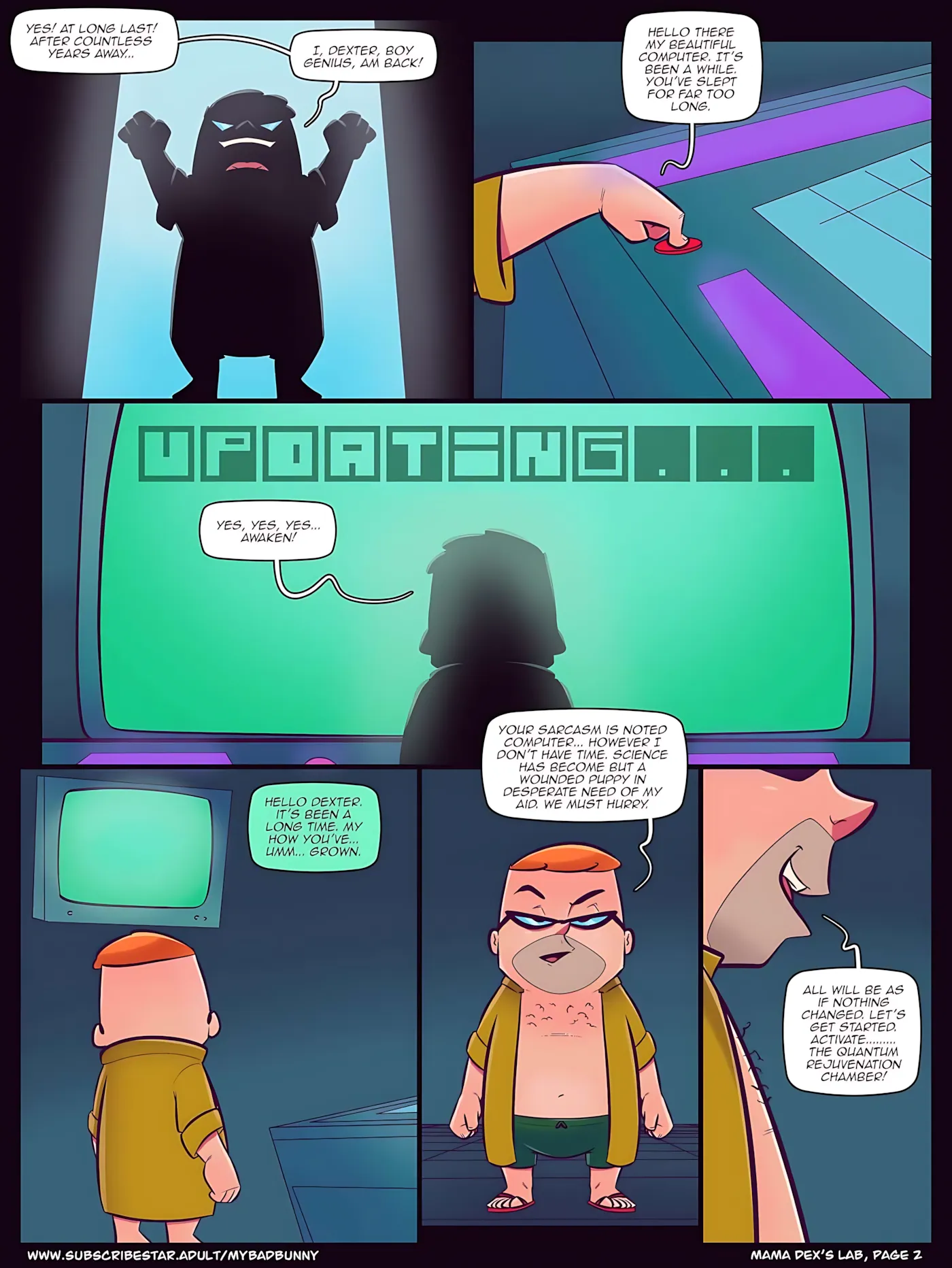 Dexter’s Dee Dee and Mom - 8. Mama Dex’s Lab - Page 3